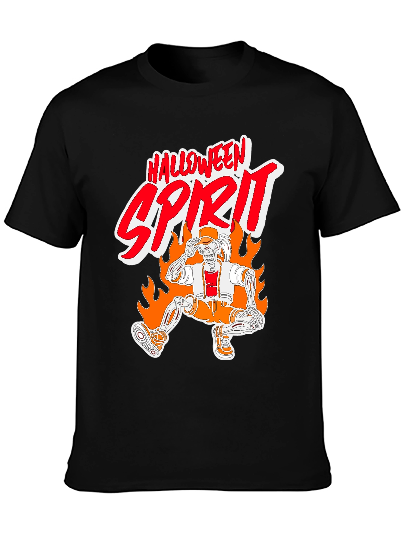 Halloween Spirit Skeleton T-Shirt