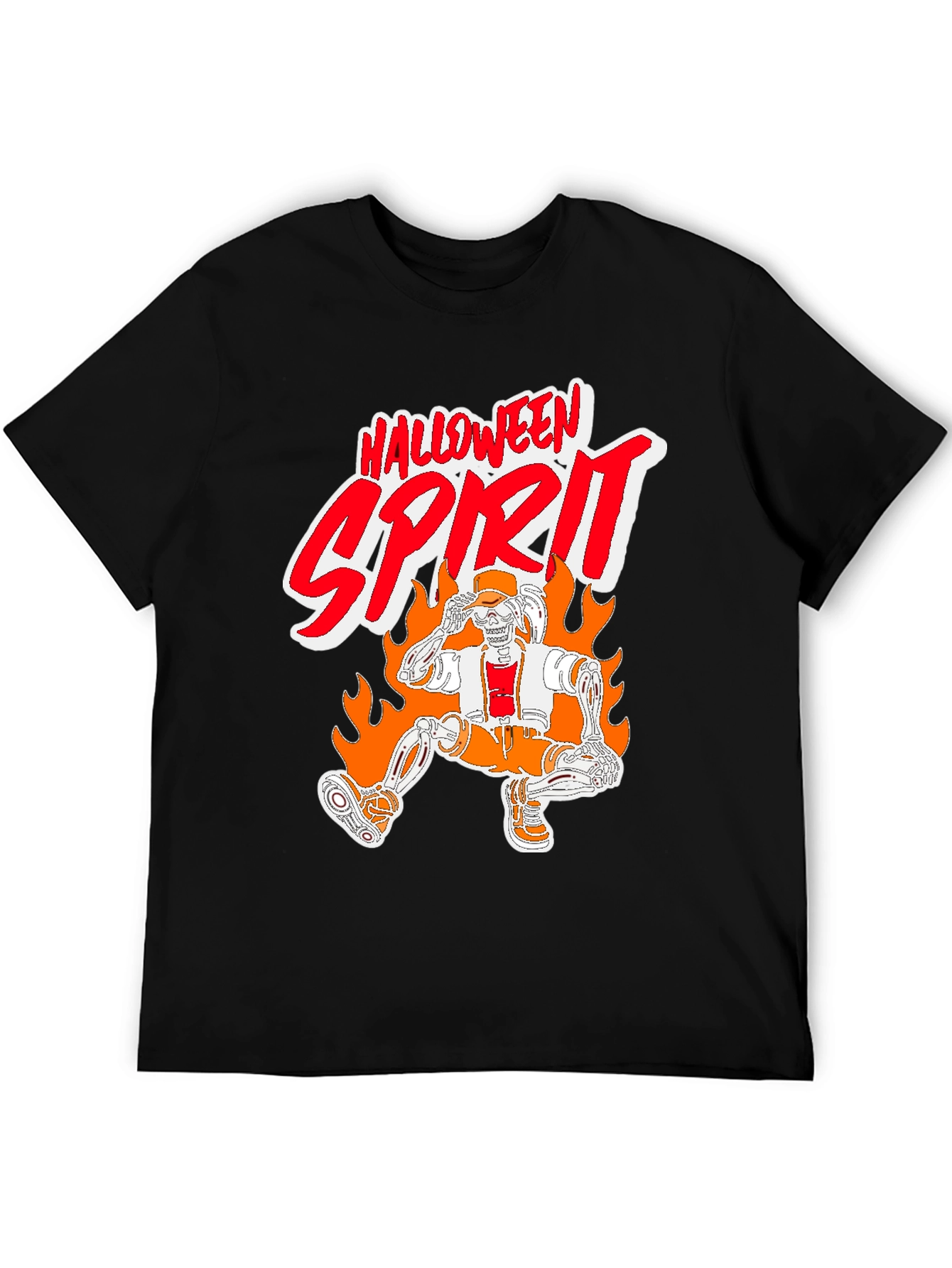 Halloween Spirit Skeleton T-Shirt