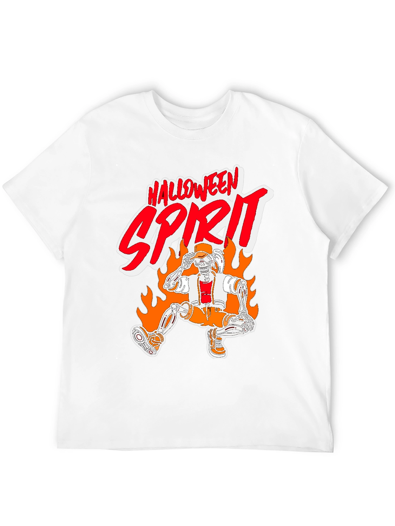 Halloween Spirit Skeleton T-Shirt
