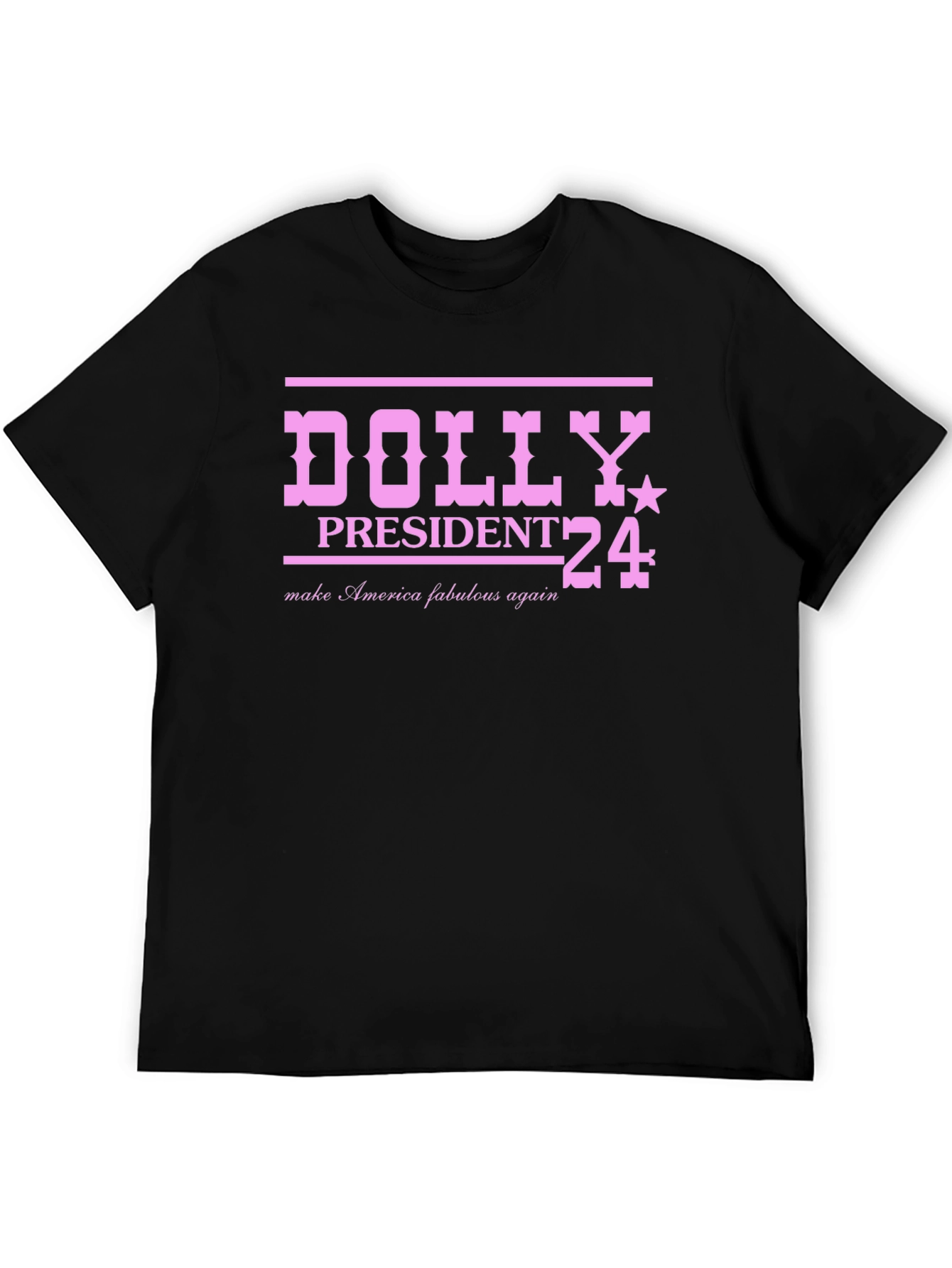 Dolly President 24 Black T-Shirt