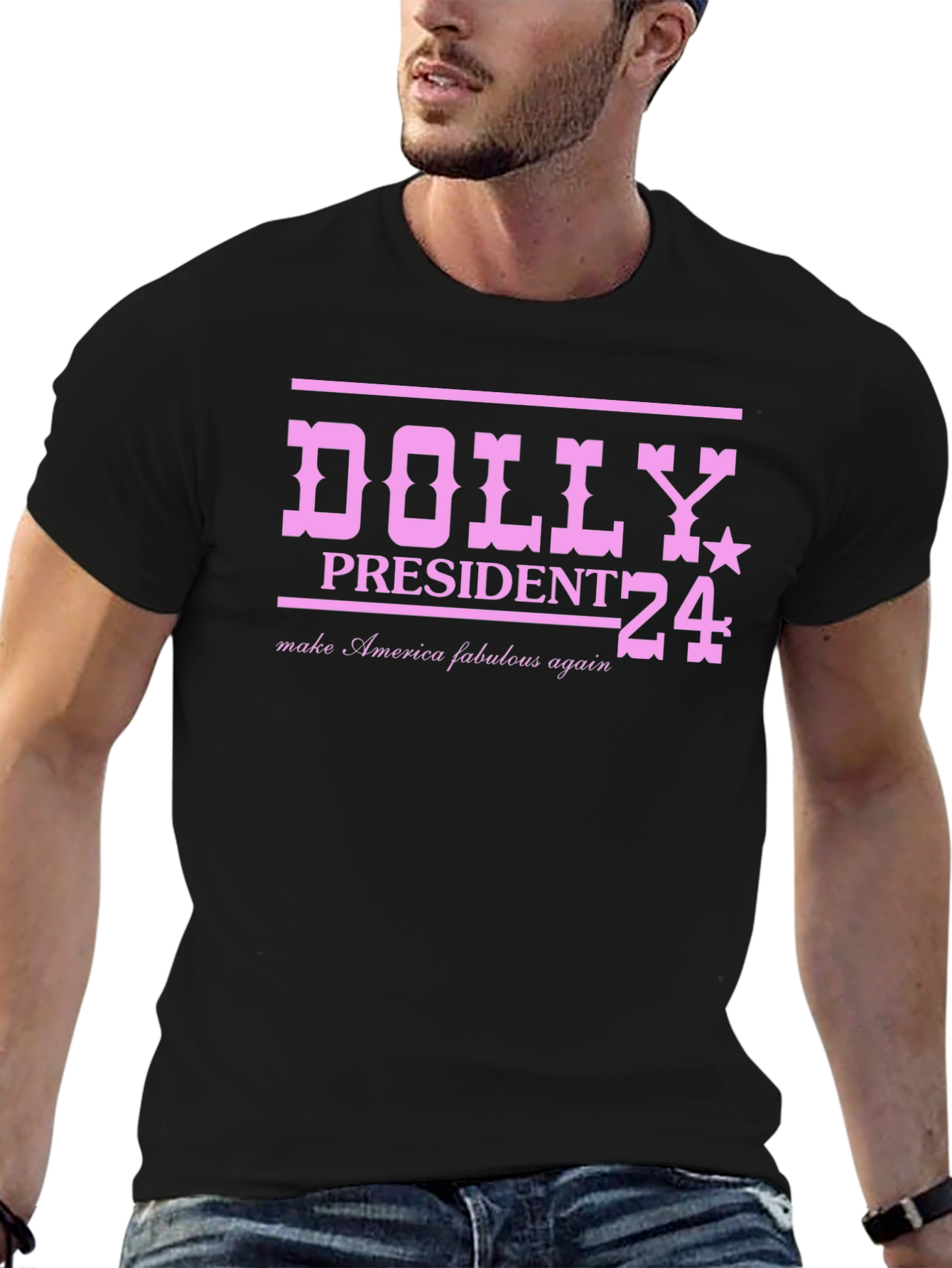 Dolly President 24 Black T-Shirt