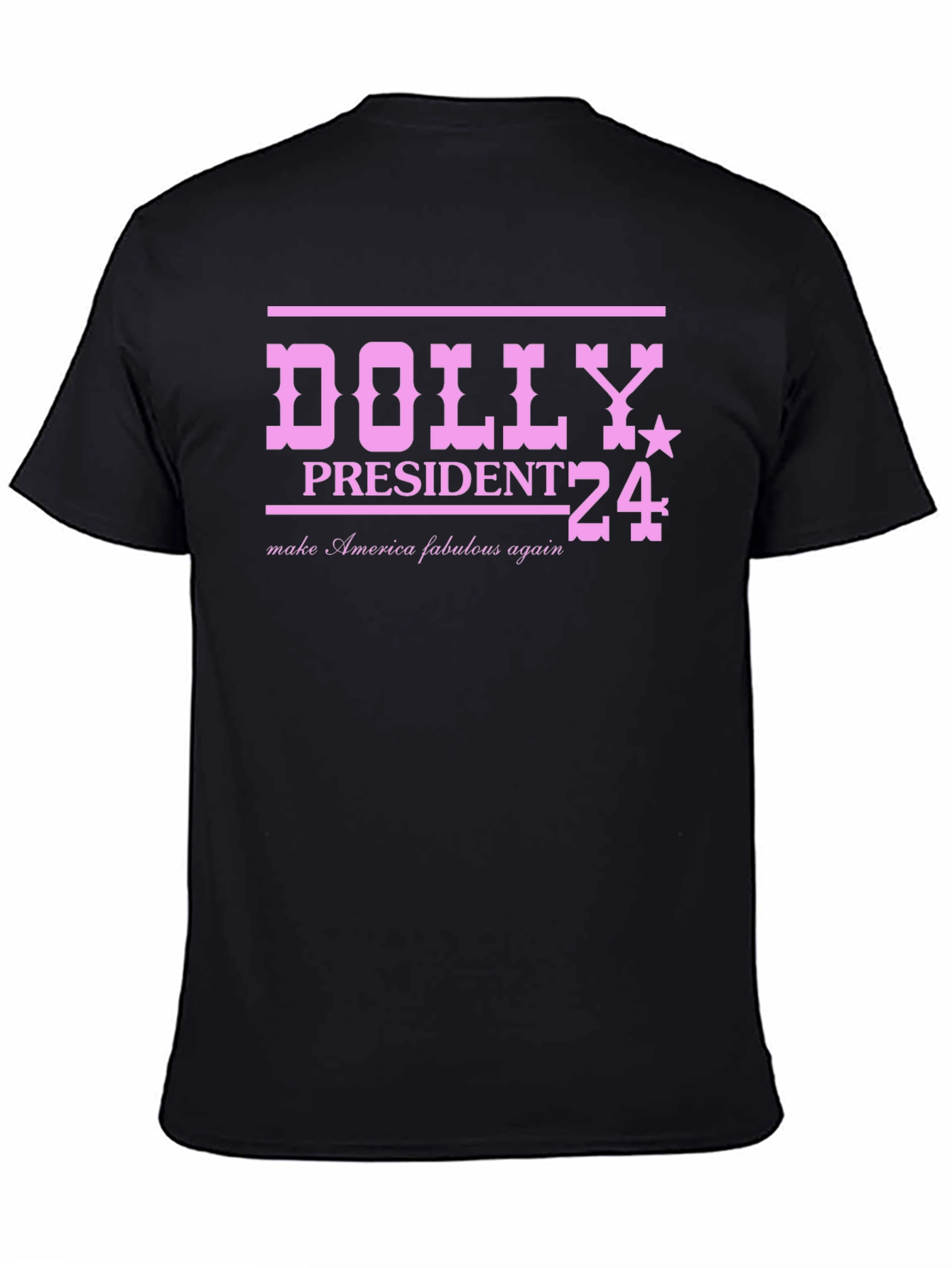 Dolly President 24 Black T-Shirt