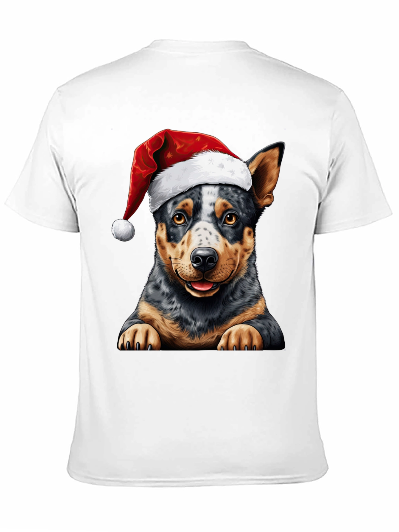 Festive Dog T-Shirt - Holiday Cheer