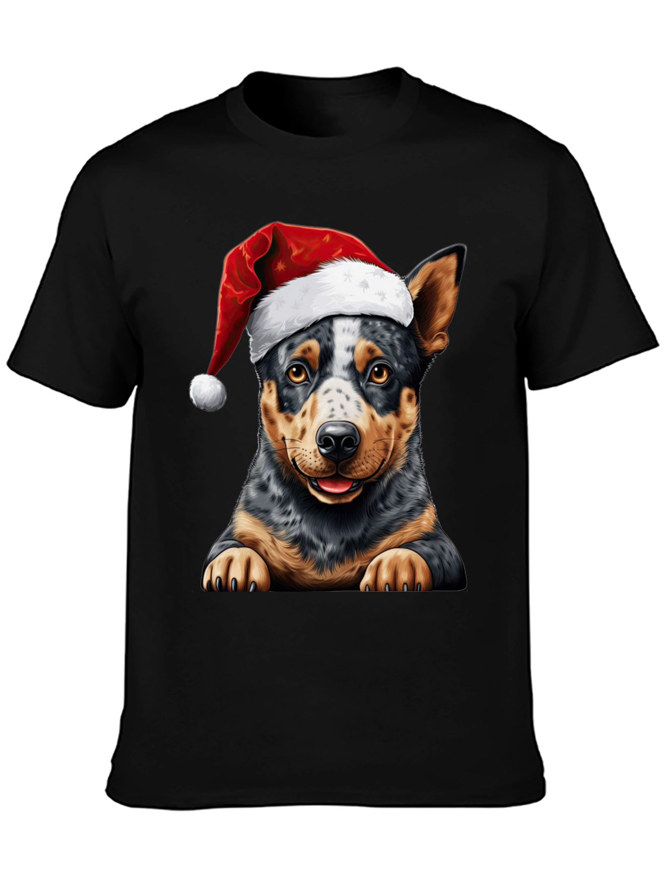 Festive Dog T-Shirt - Holiday Cheer