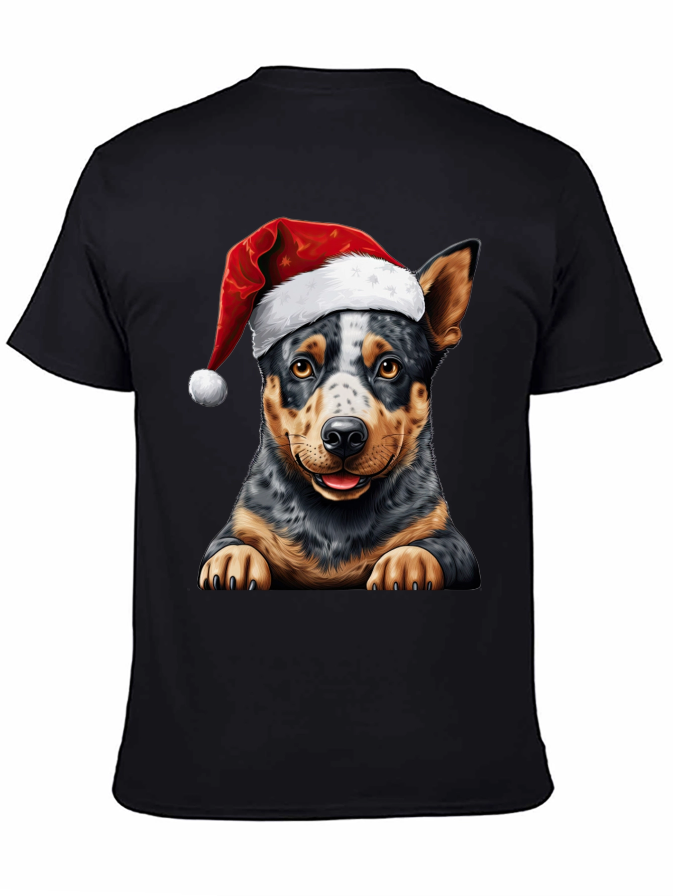 Festive Dog T-Shirt - Holiday Cheer