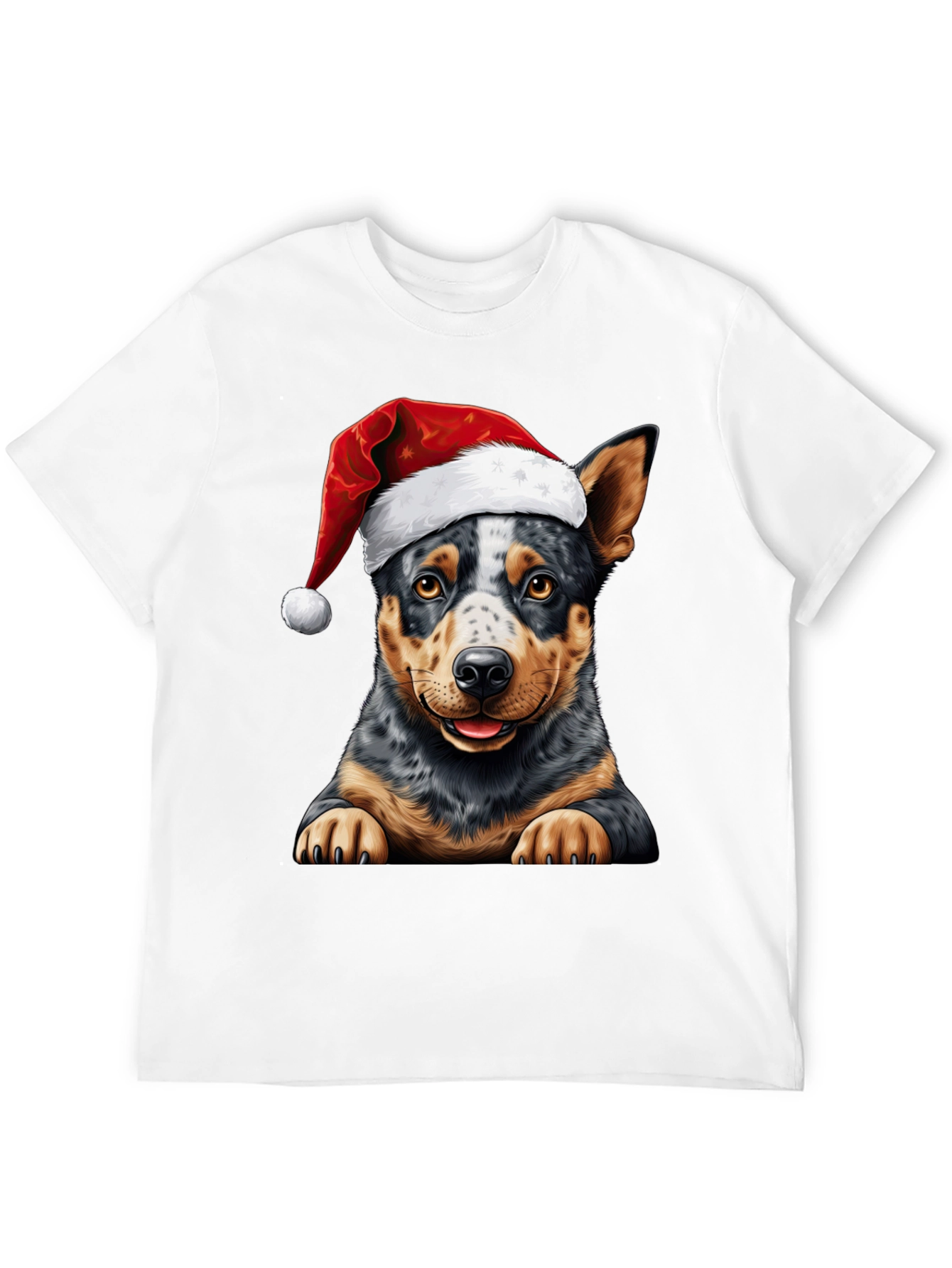 Festive Dog T-Shirt - Holiday Cheer