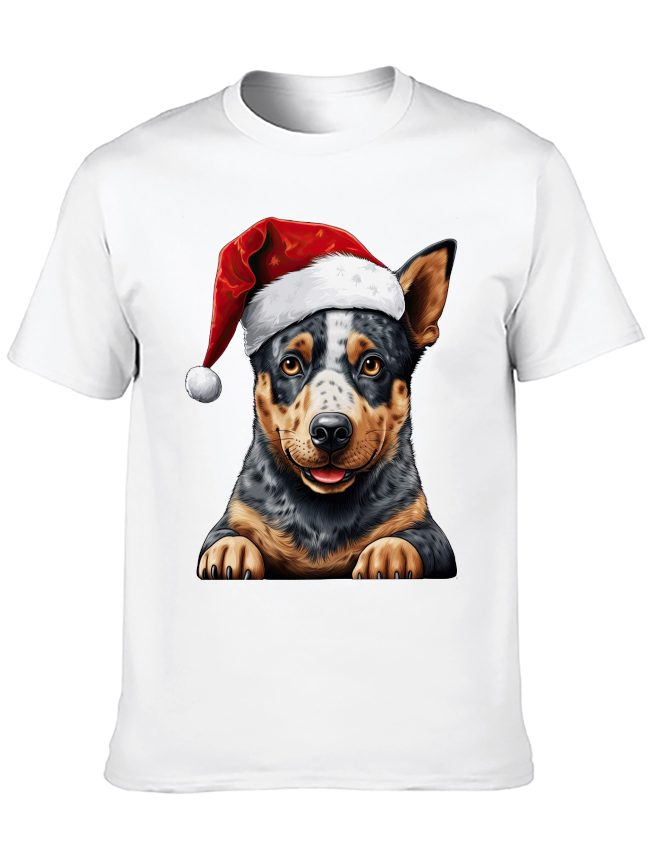 Festive Dog T-Shirt - Holiday Cheer