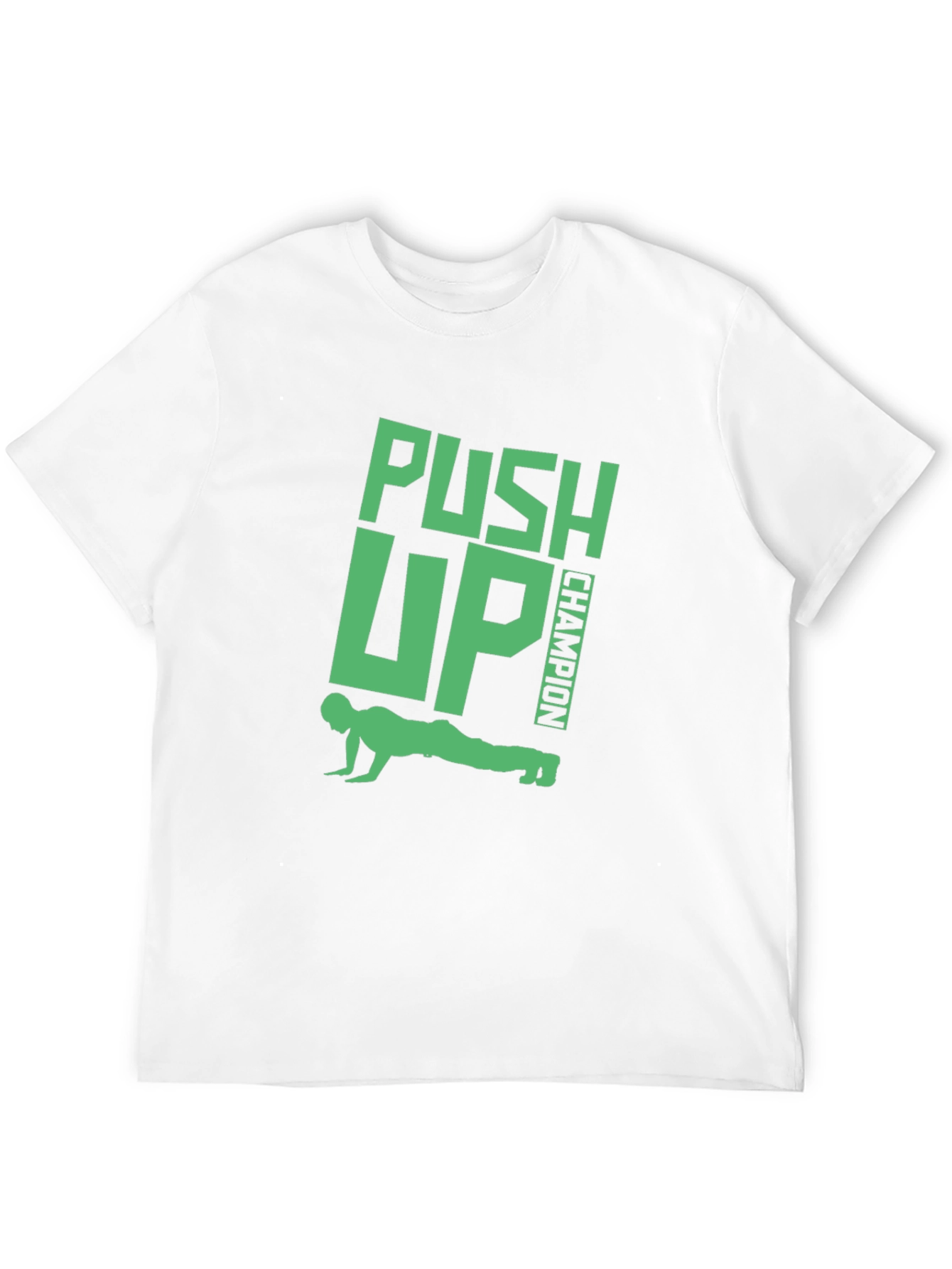 Push Up Champion Black T-Shirt