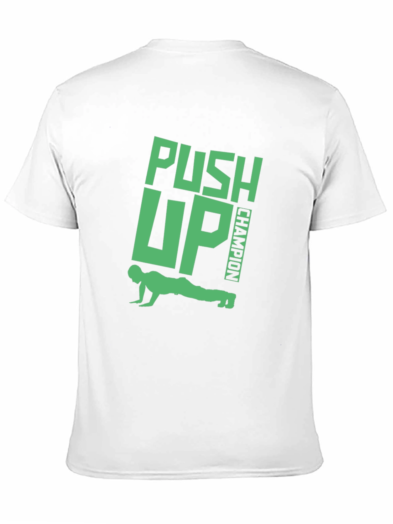 Push Up Champion Black T-Shirt