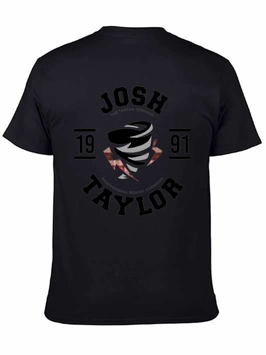 Josh Taylor Tartan Tornado Graphic Tee