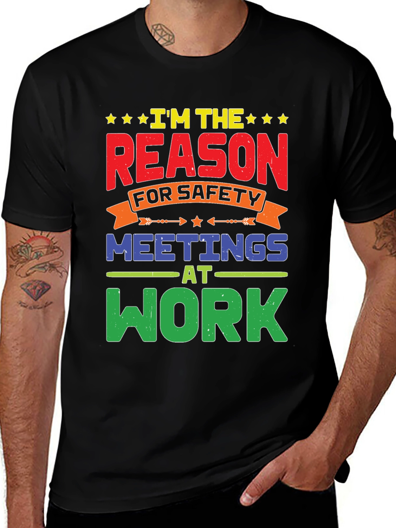 Im The Reason For Safety Meetings T-Shirt