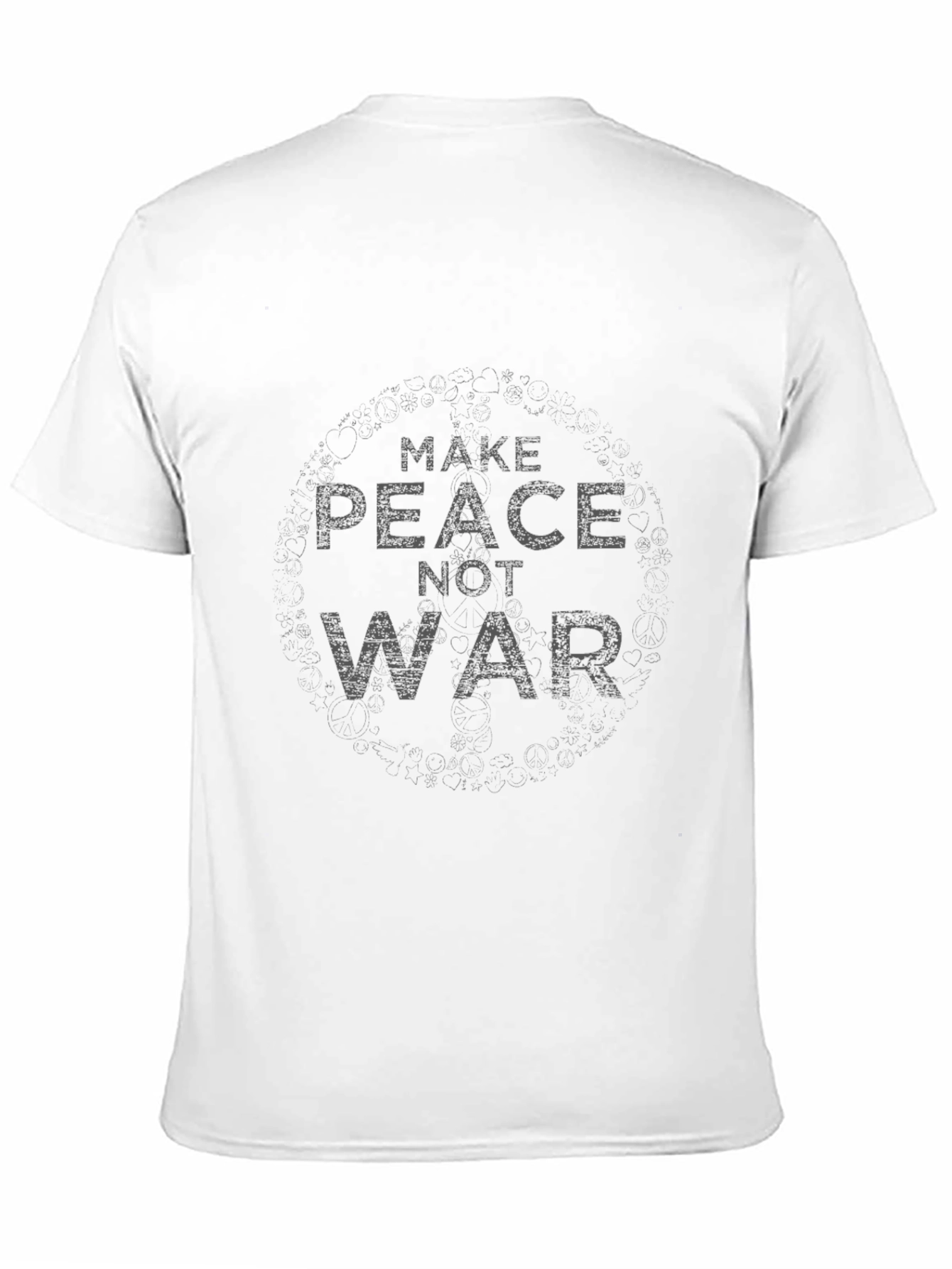 Make Peace Not War T-Shirt - Mens Graphic Tee