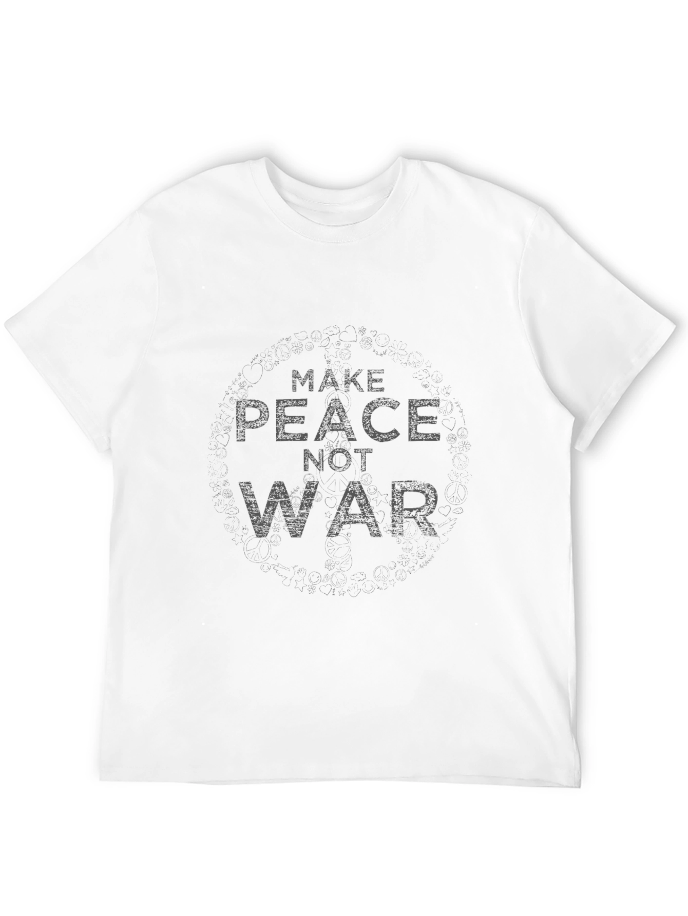 Make Peace Not War T-Shirt - Mens Graphic Tee