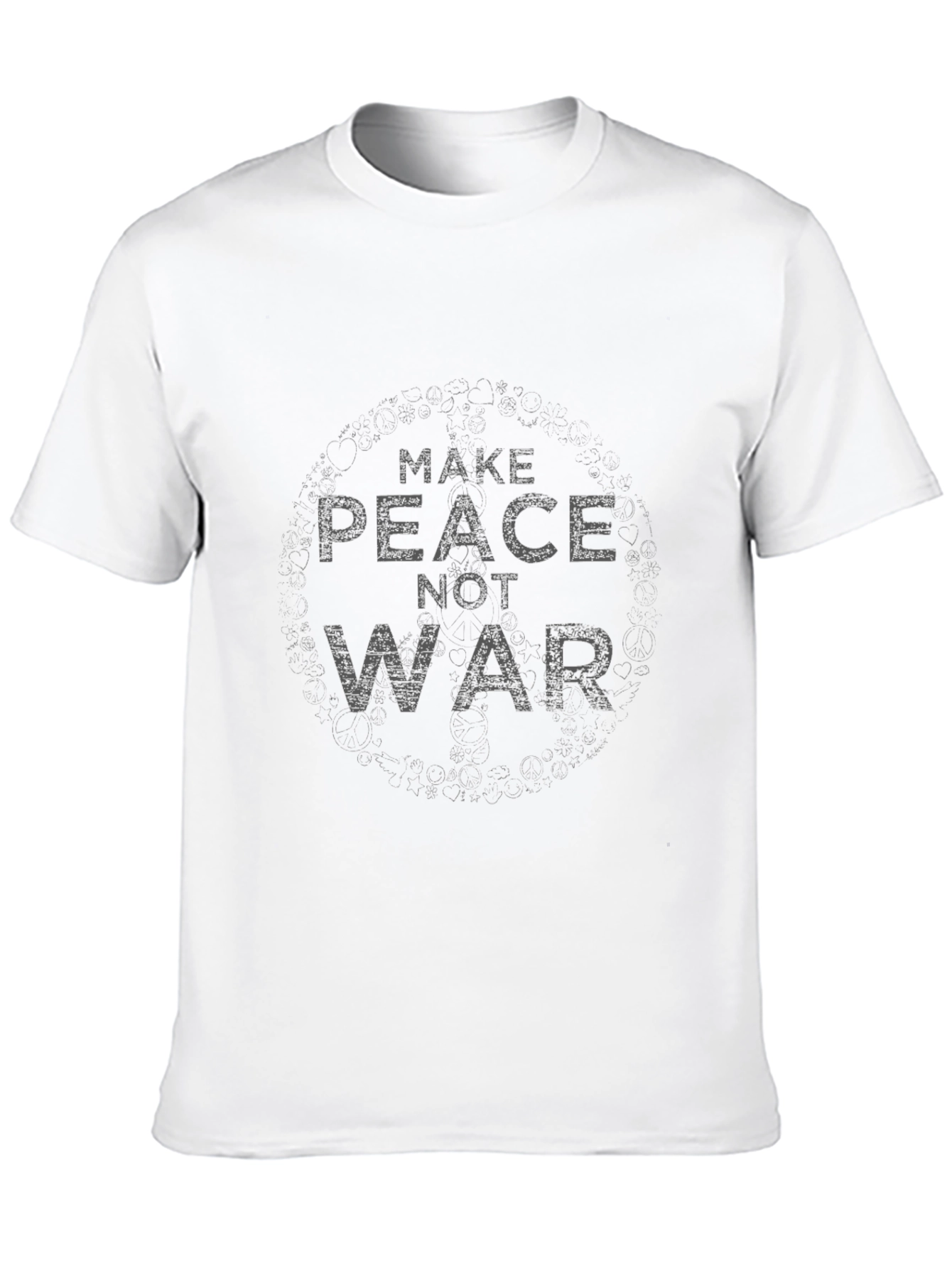 Make Peace Not War T-Shirt - Mens Graphic Tee