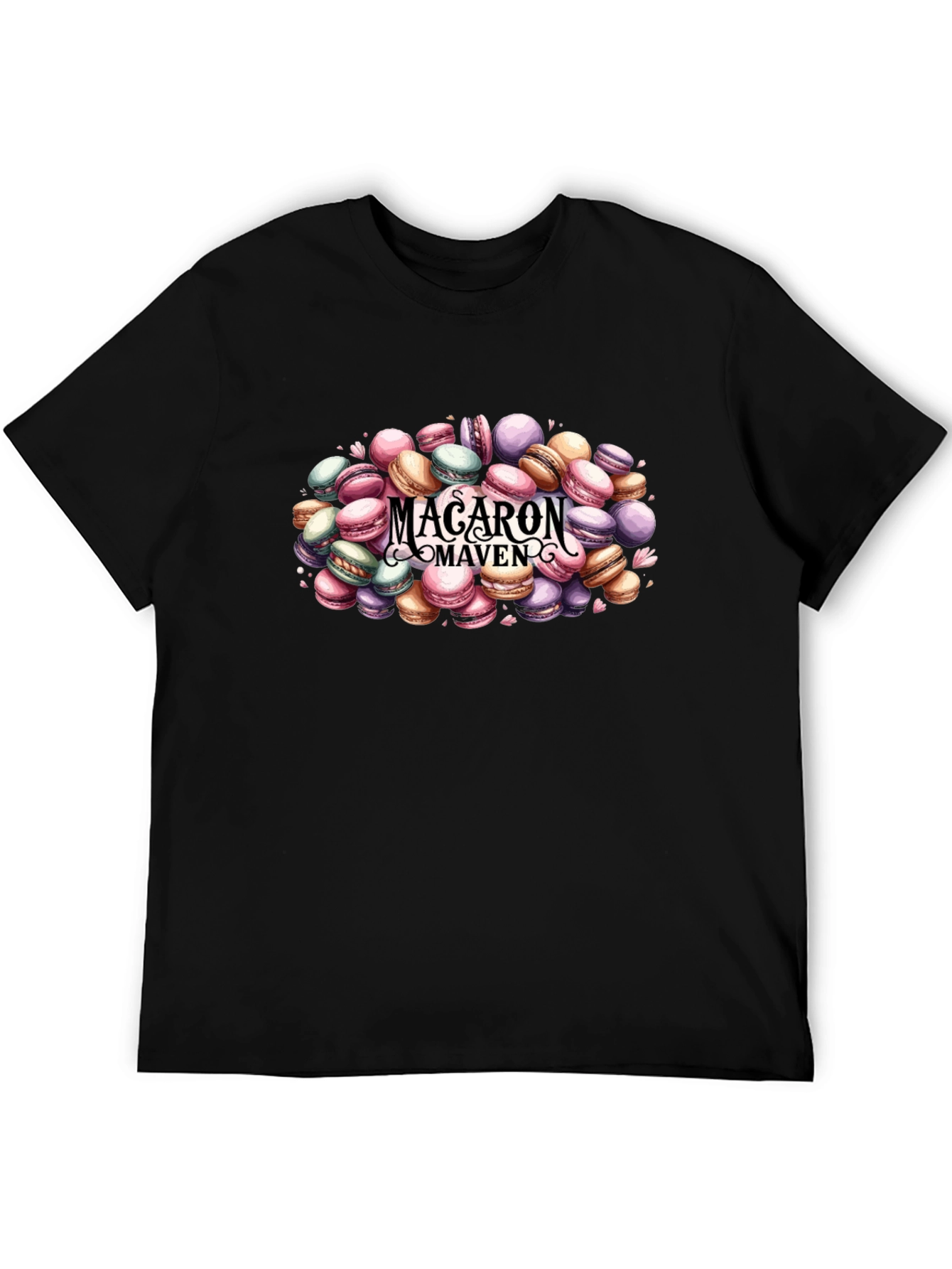 Macaron Maven T-Shirt - Sweet Treat Design