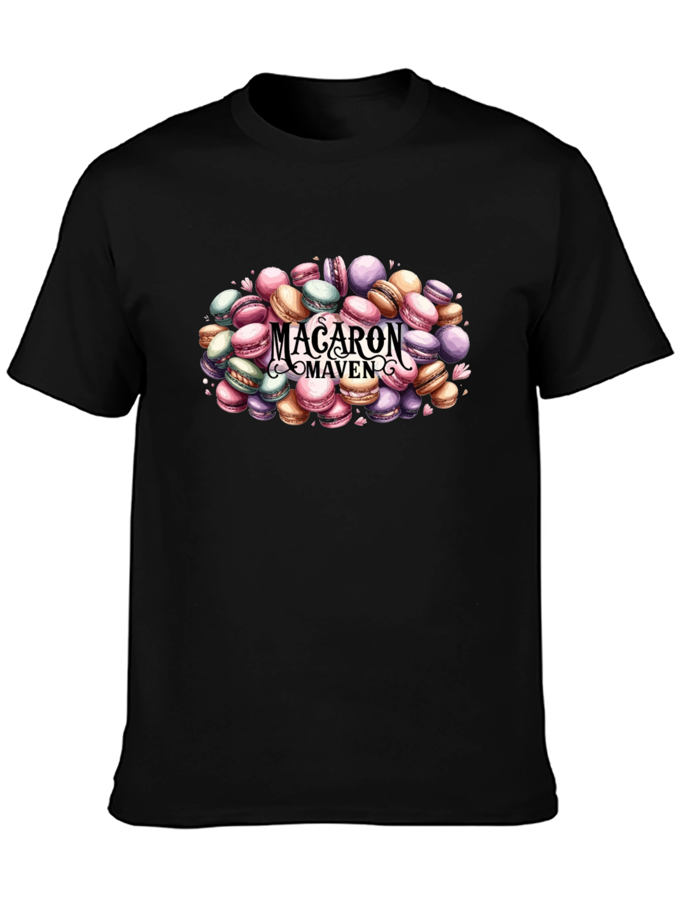 Macaron Maven T-Shirt - Sweet Treat Design