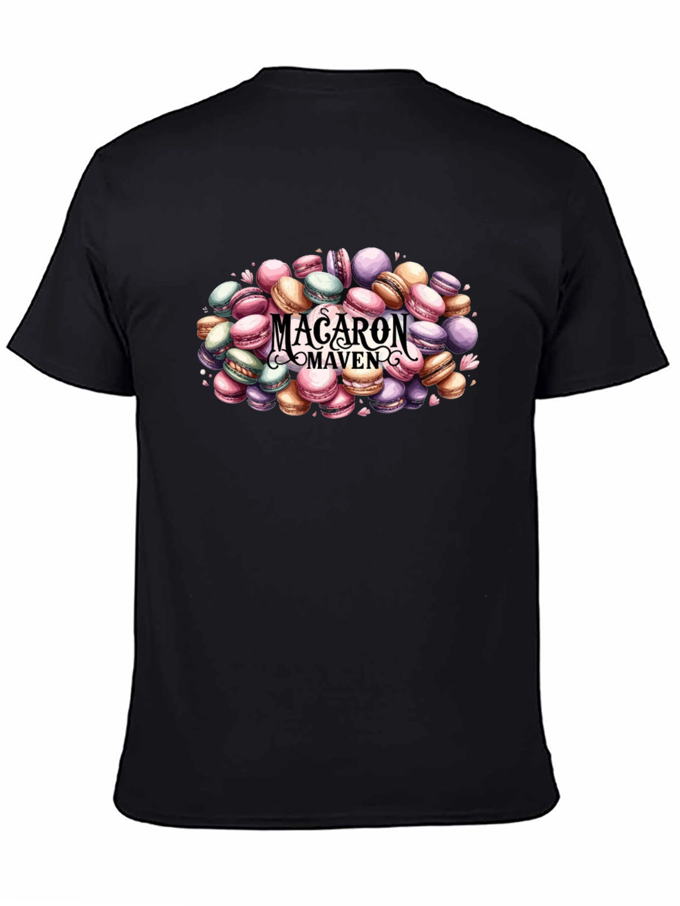 Macaron Maven T-Shirt - Sweet Treat Design