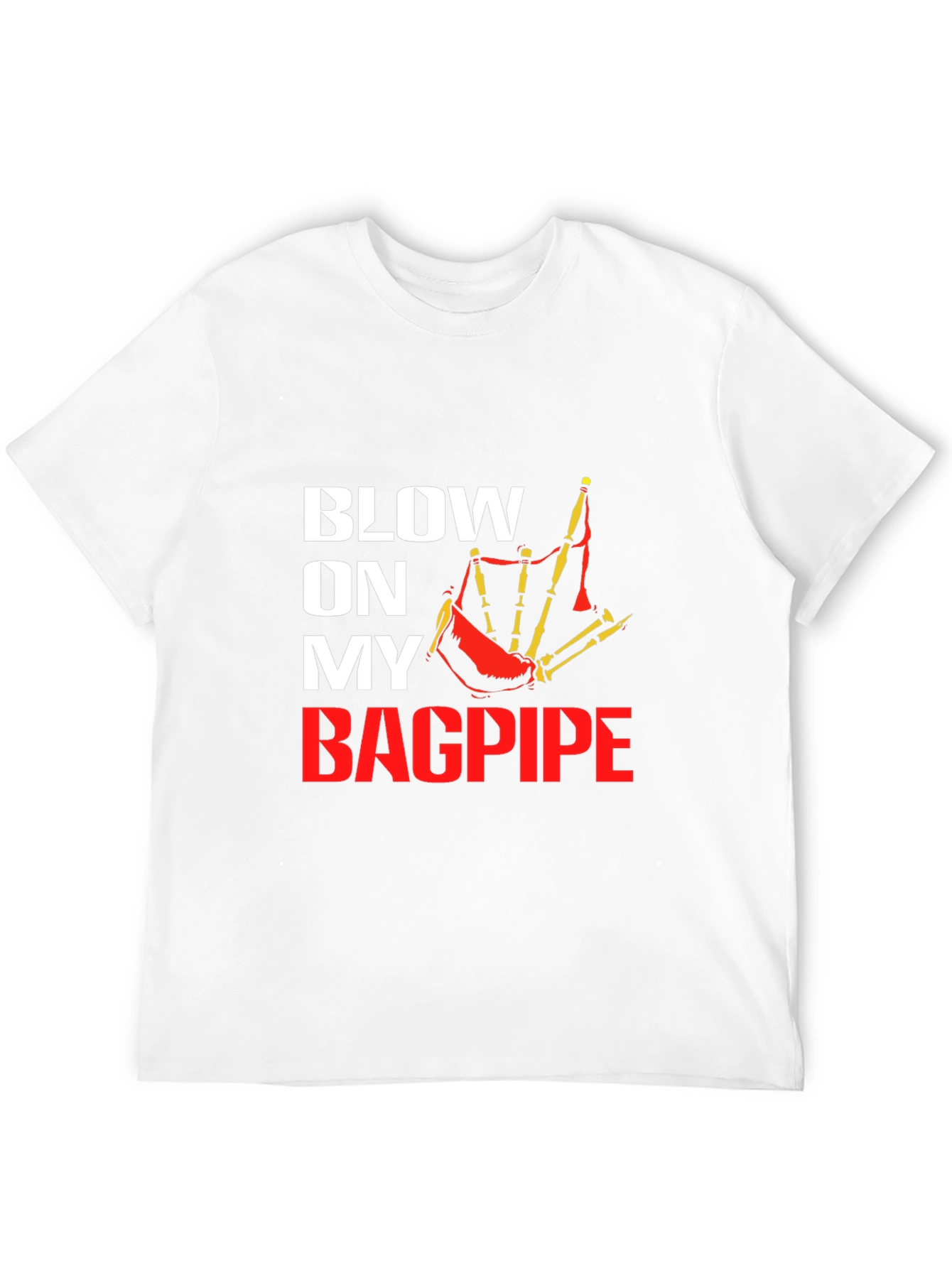 Blow On My Bagpipe Graphic Tee