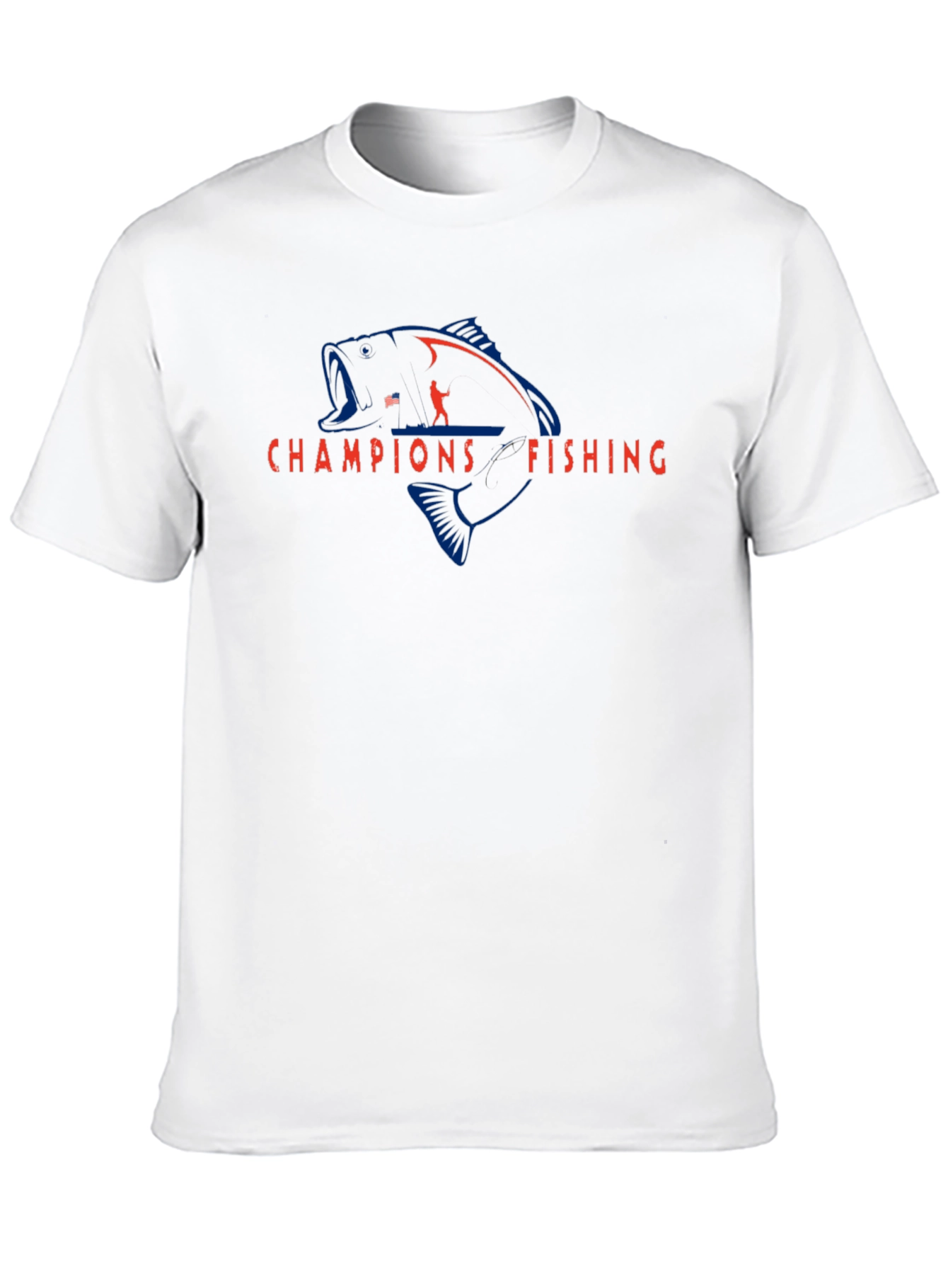 Champions Fishing Graphic T-Shirt