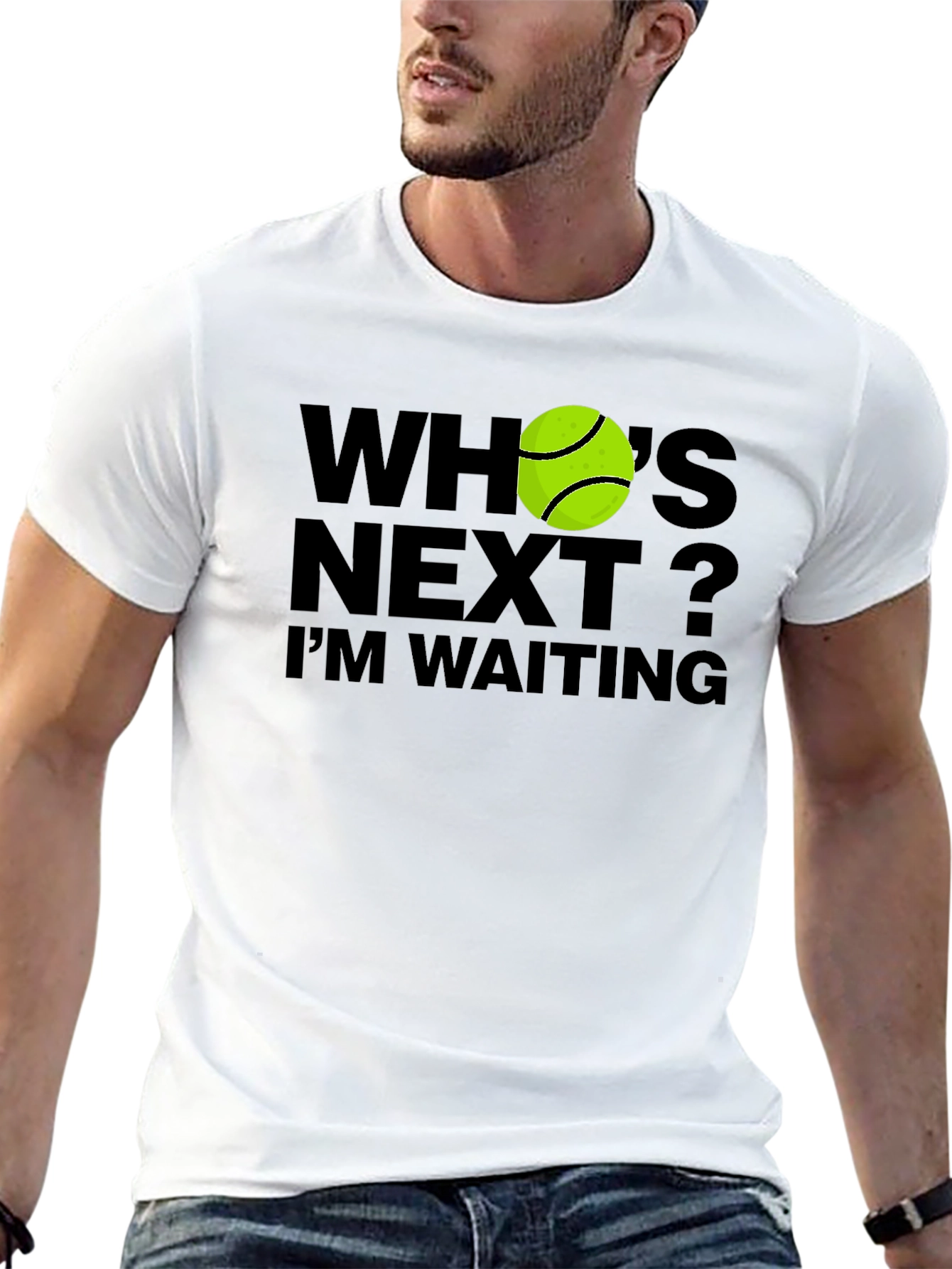 Whos Next? Tennis Ball T-Shirt