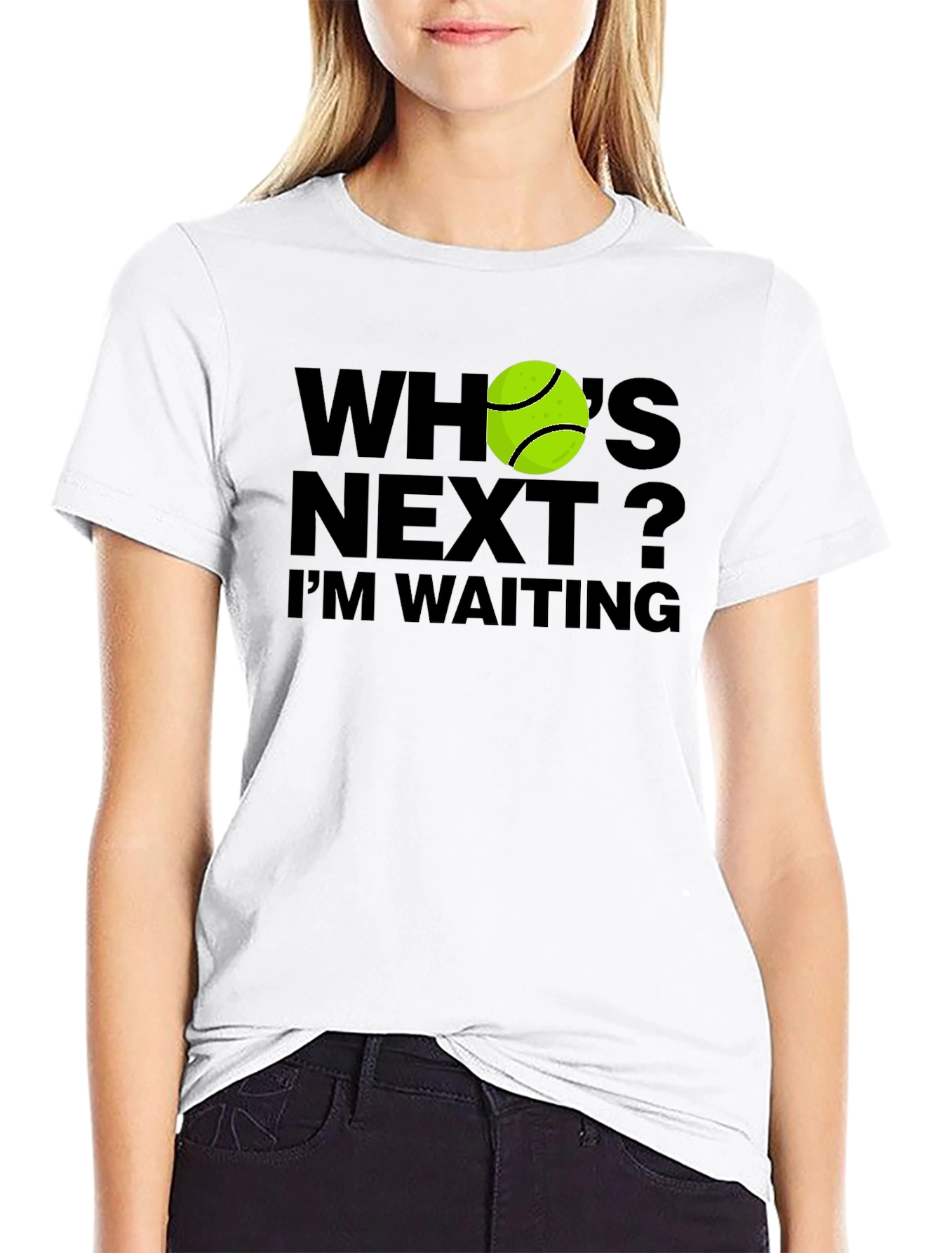 Whos Next? Tennis Ball T-Shirt