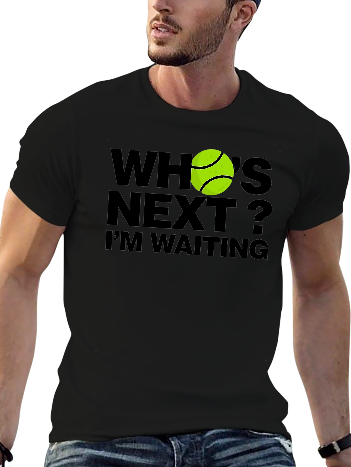 Whos Next? Tennis Ball T-Shirt