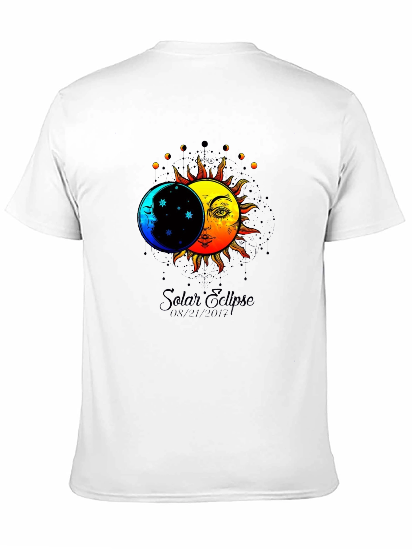Solar Eclipse Graphic Tee - Black T-Shirt
