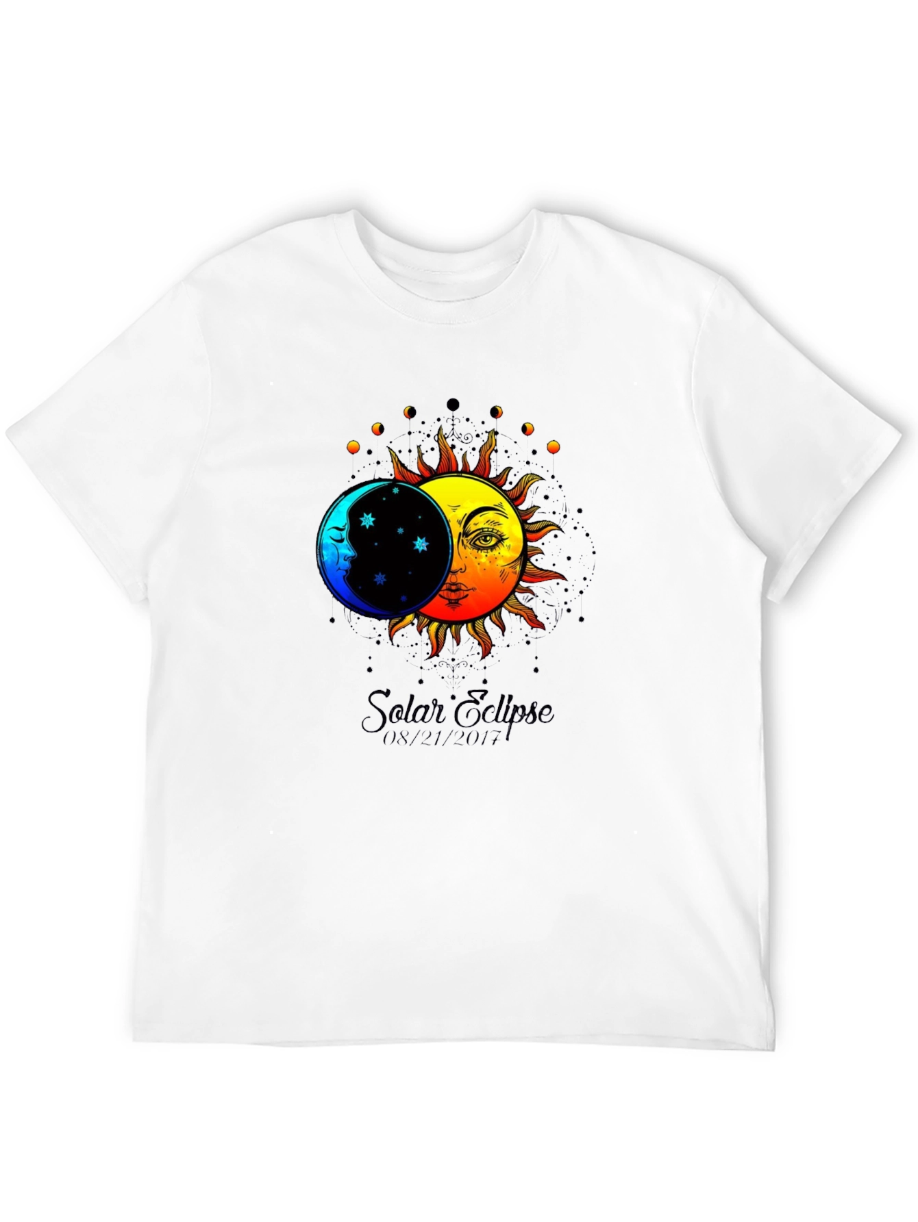 Solar Eclipse Graphic Tee - Black T-Shirt