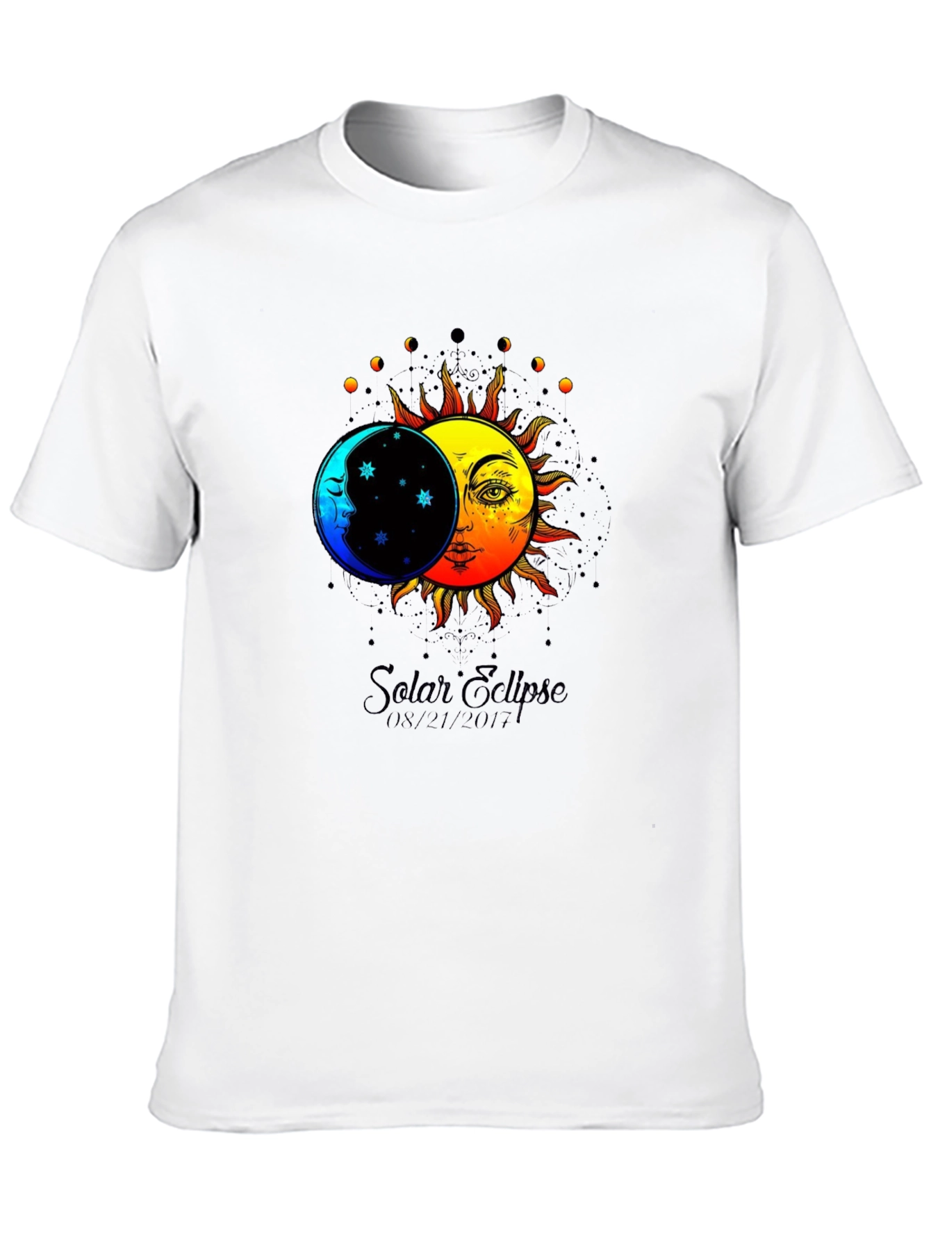 Solar Eclipse Graphic Tee - Black T-Shirt
