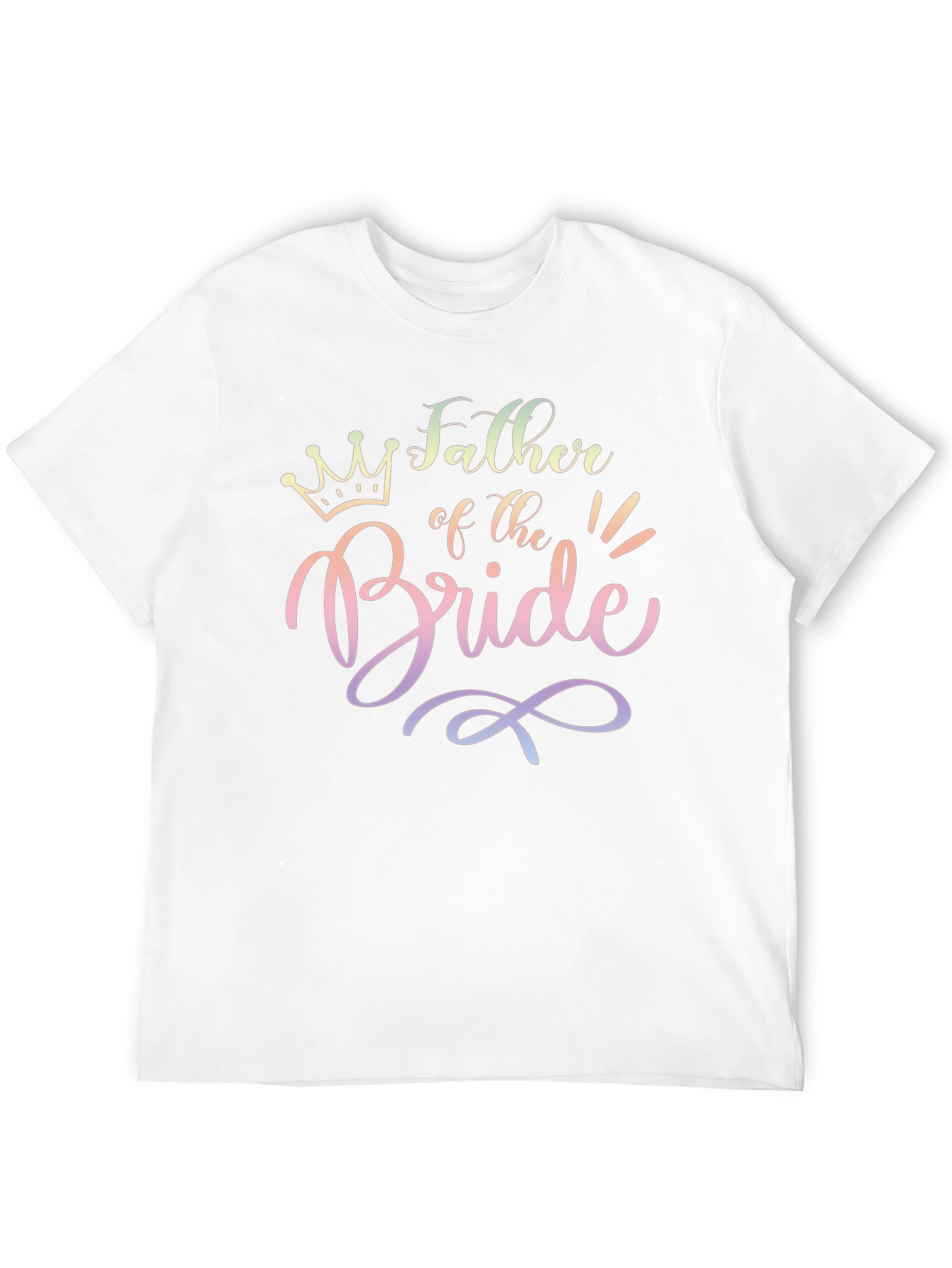 Father of the Bride Black Tee