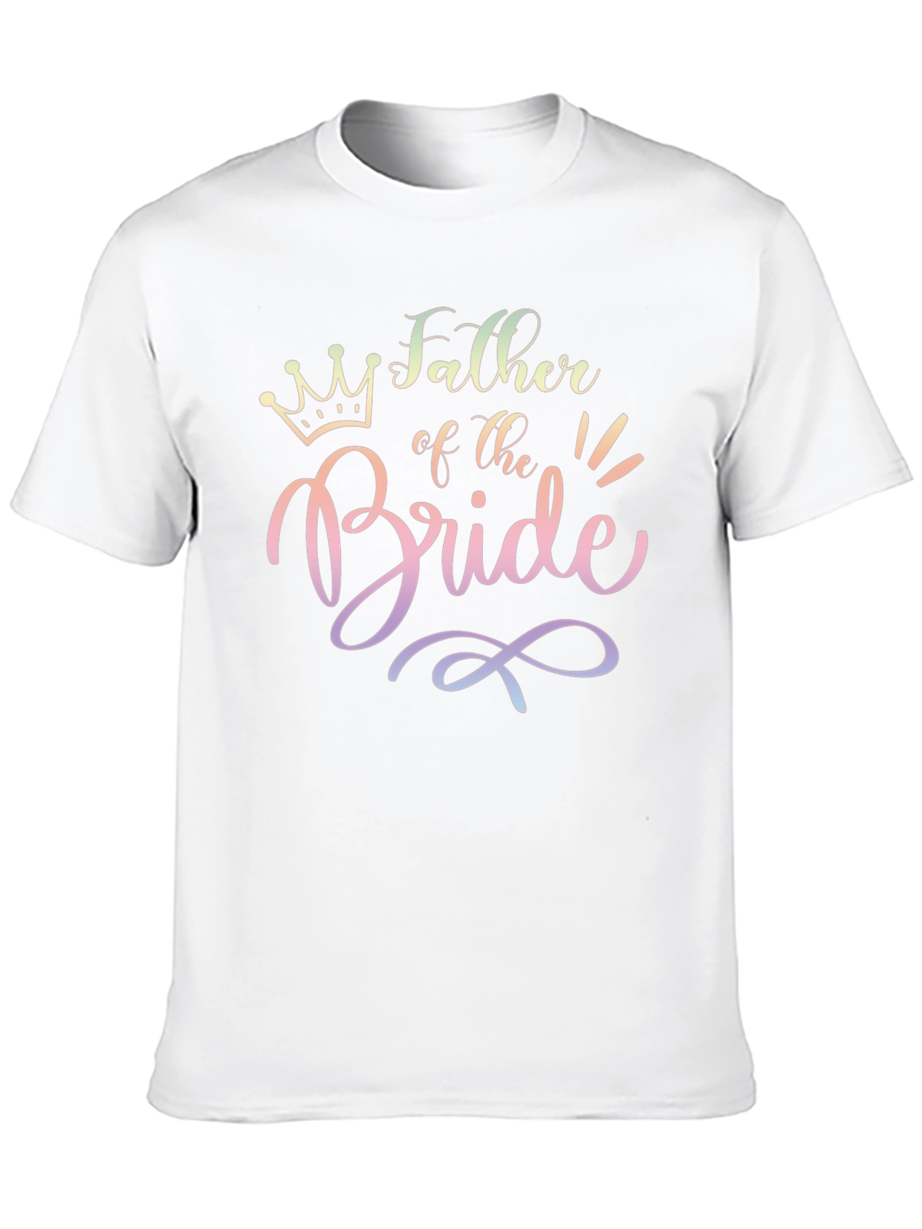 Father of the Bride Black Tee