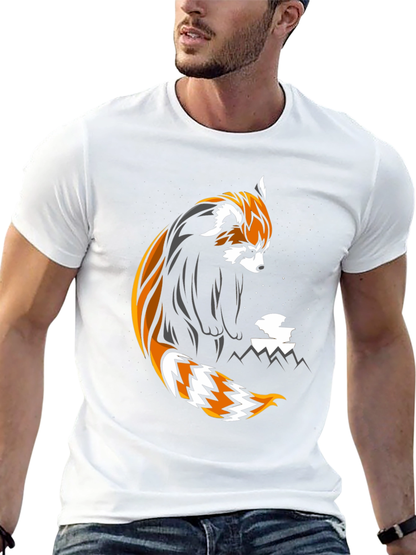 Red Panda Graphic Tee - Stylish Black T-Shirt