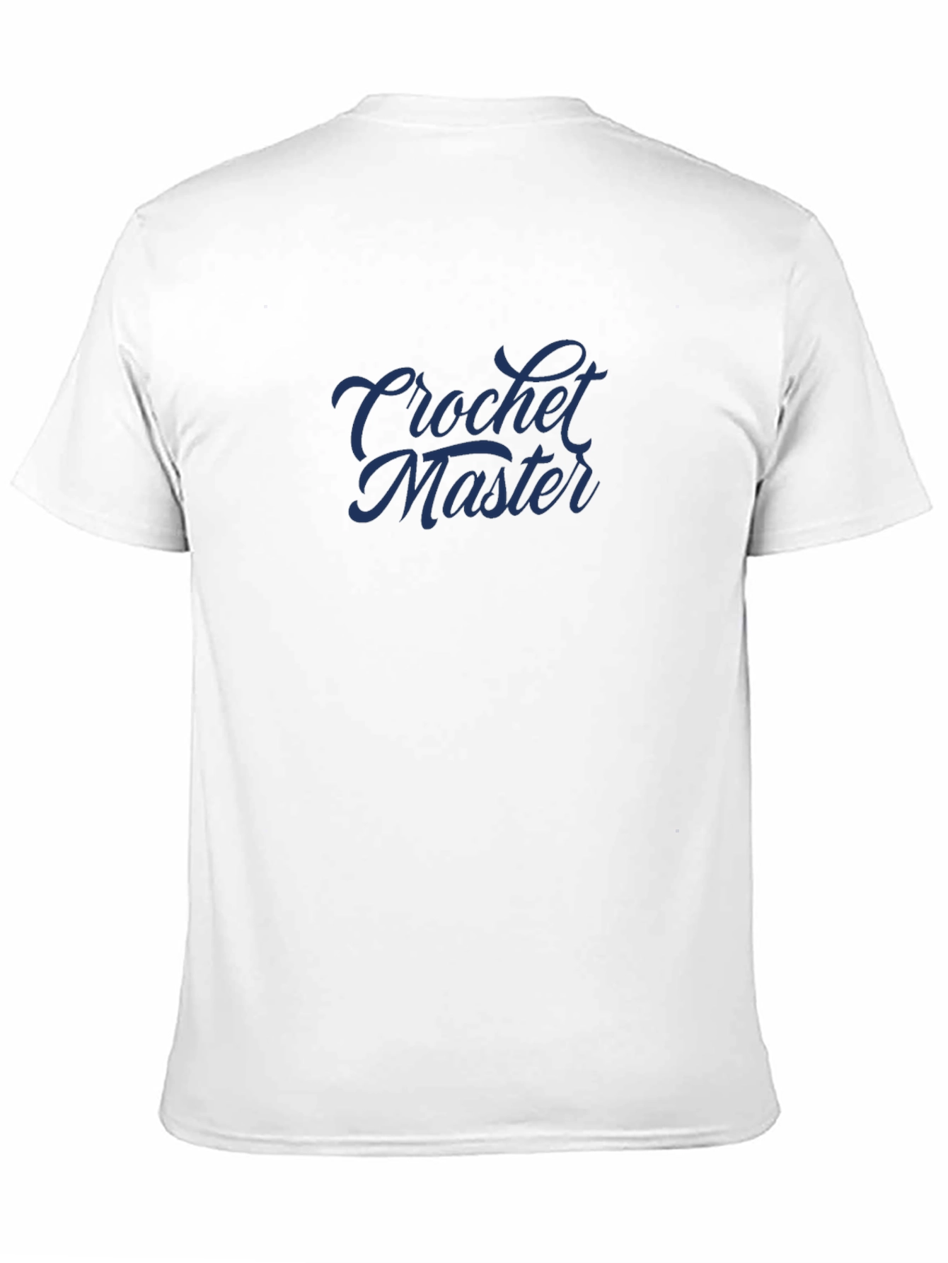 Crochet Master Black T-Shirt