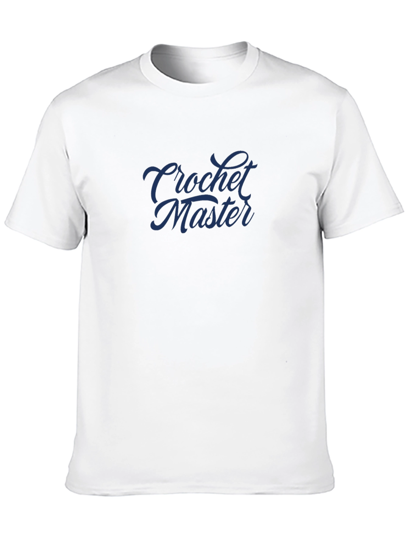Crochet Master Black T-Shirt