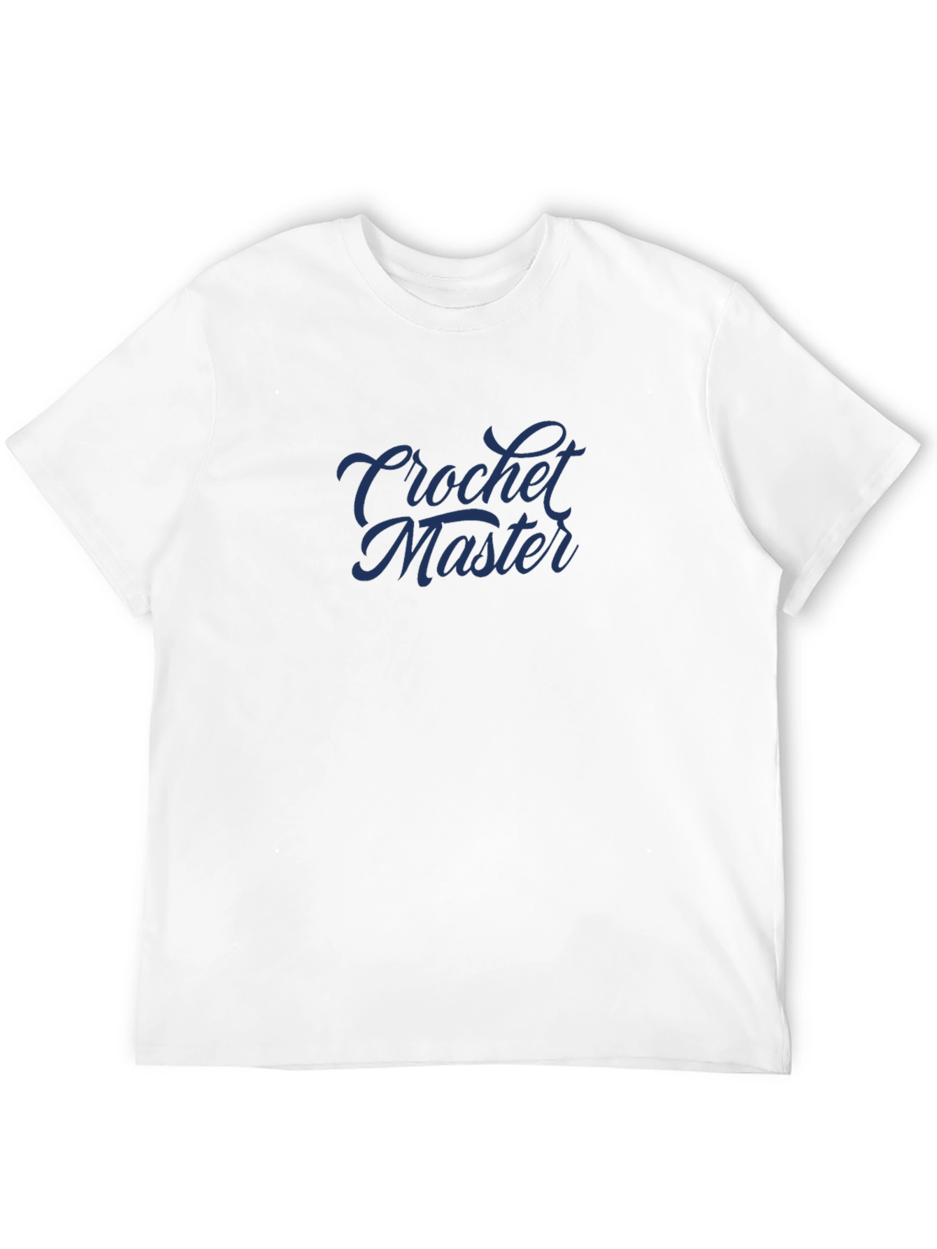 Crochet Master Black T-Shirt