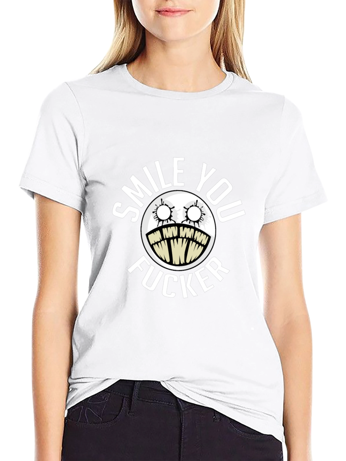 Smile You Fucker Graphic T-Shirt