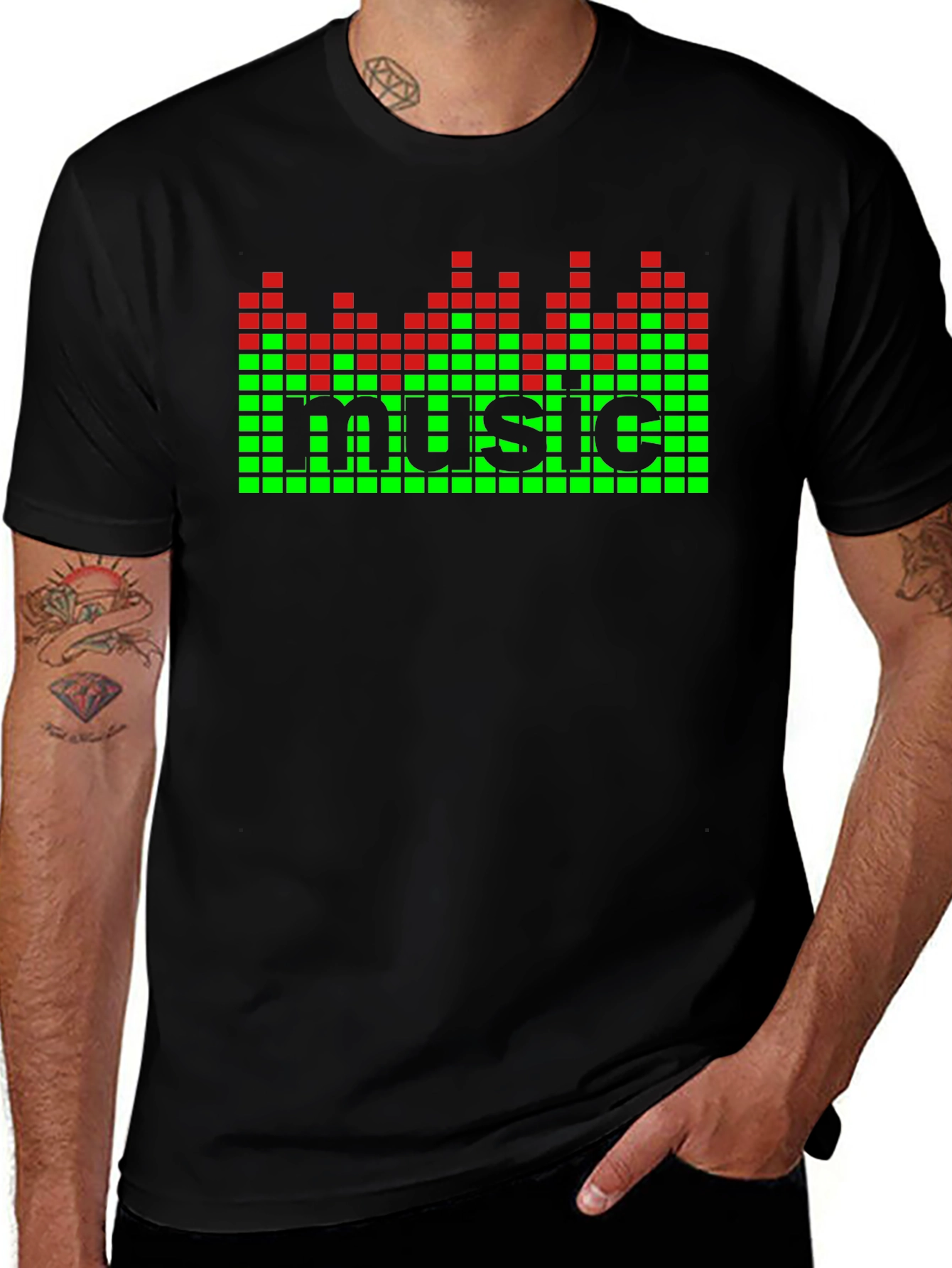 LED Music Equalizer T-Shirt