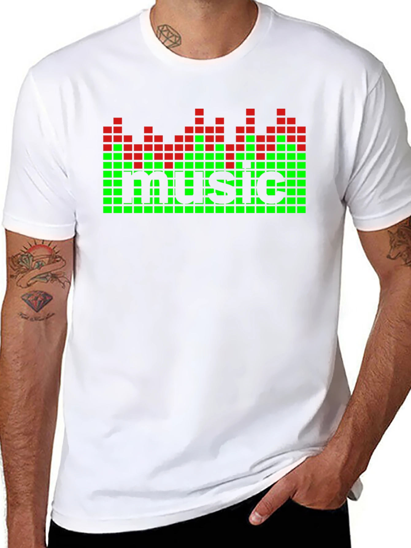 LED Music Equalizer T-Shirt