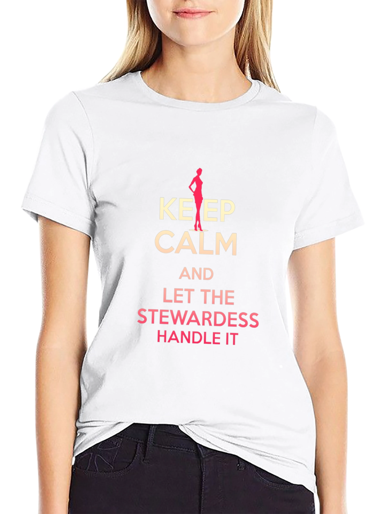 Keep Calm Stewardess T-Shirt