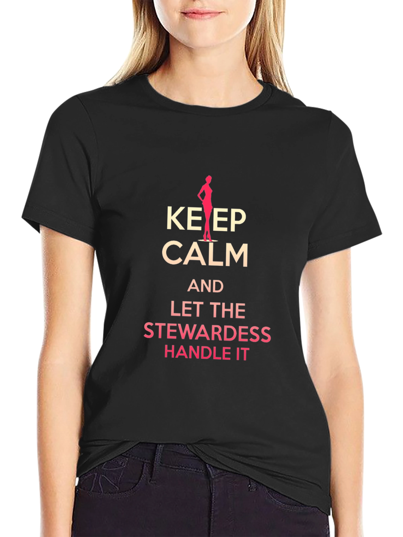Keep Calm Stewardess T-Shirt