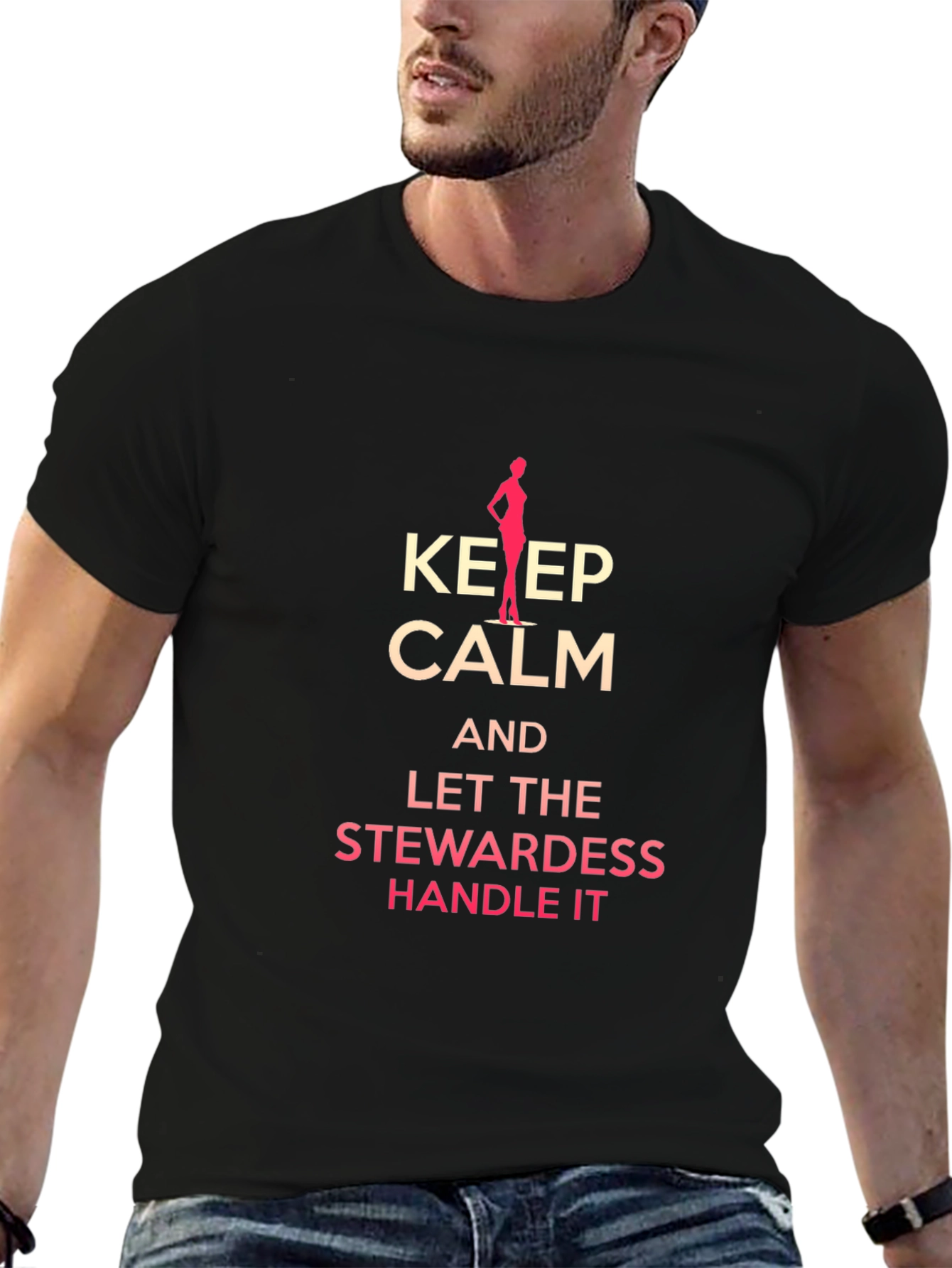 Keep Calm Stewardess T-Shirt