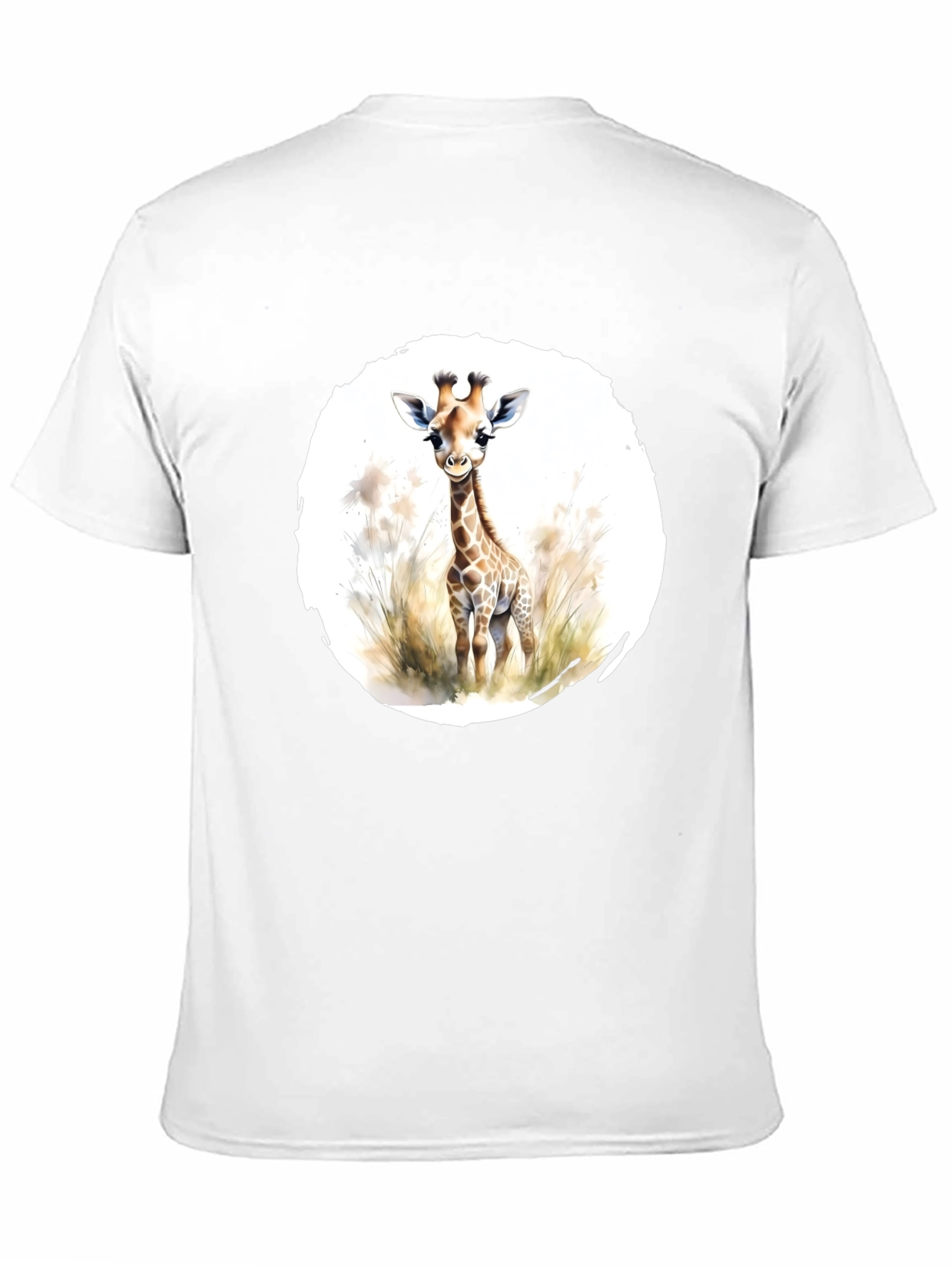 Giraffe Graphic Tee - Unisex Black T-Shirt