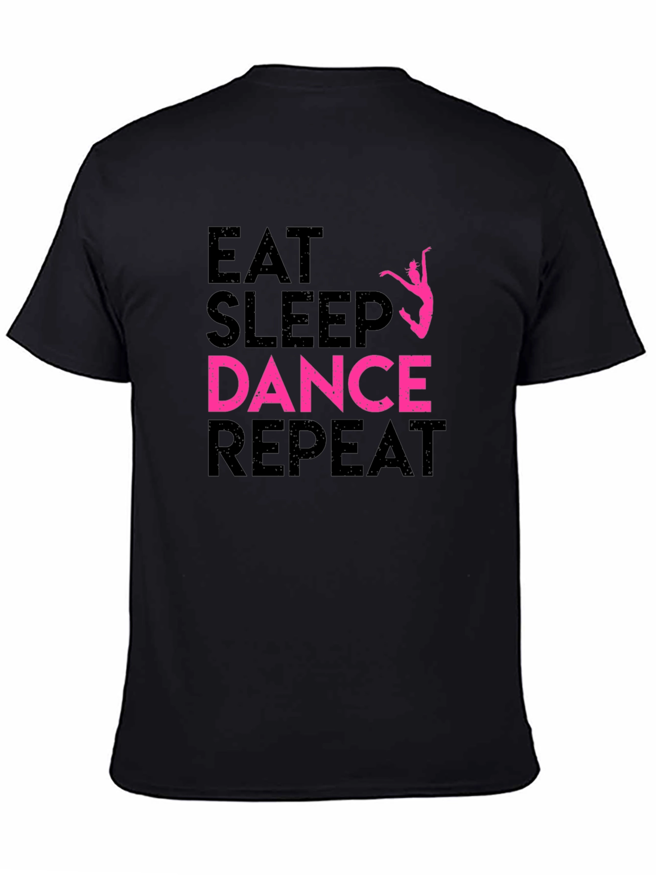 Eat Sleep Dance Repeat Black T-Shirt