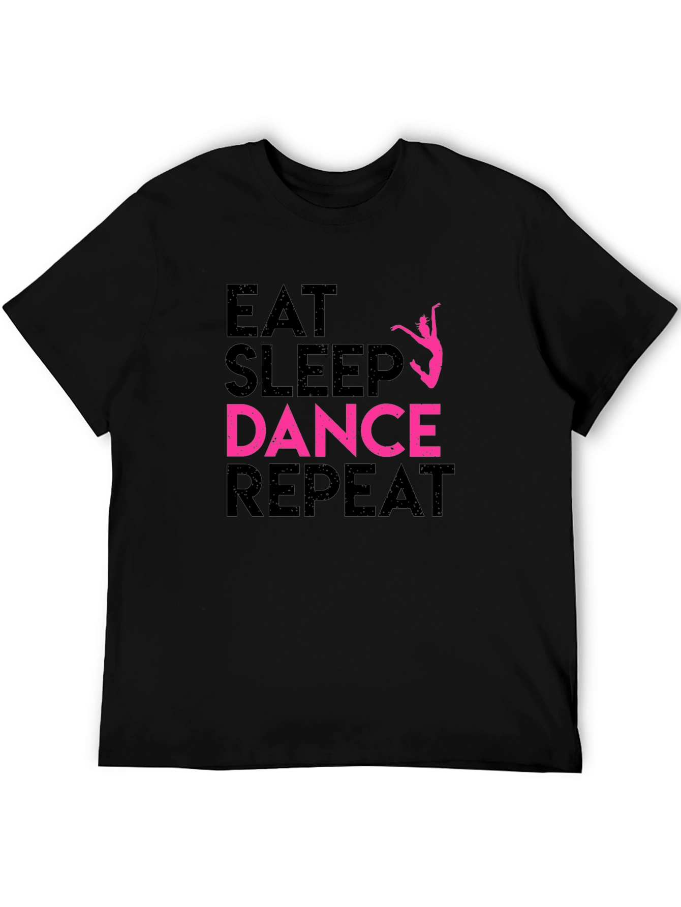 Eat Sleep Dance Repeat Black T-Shirt