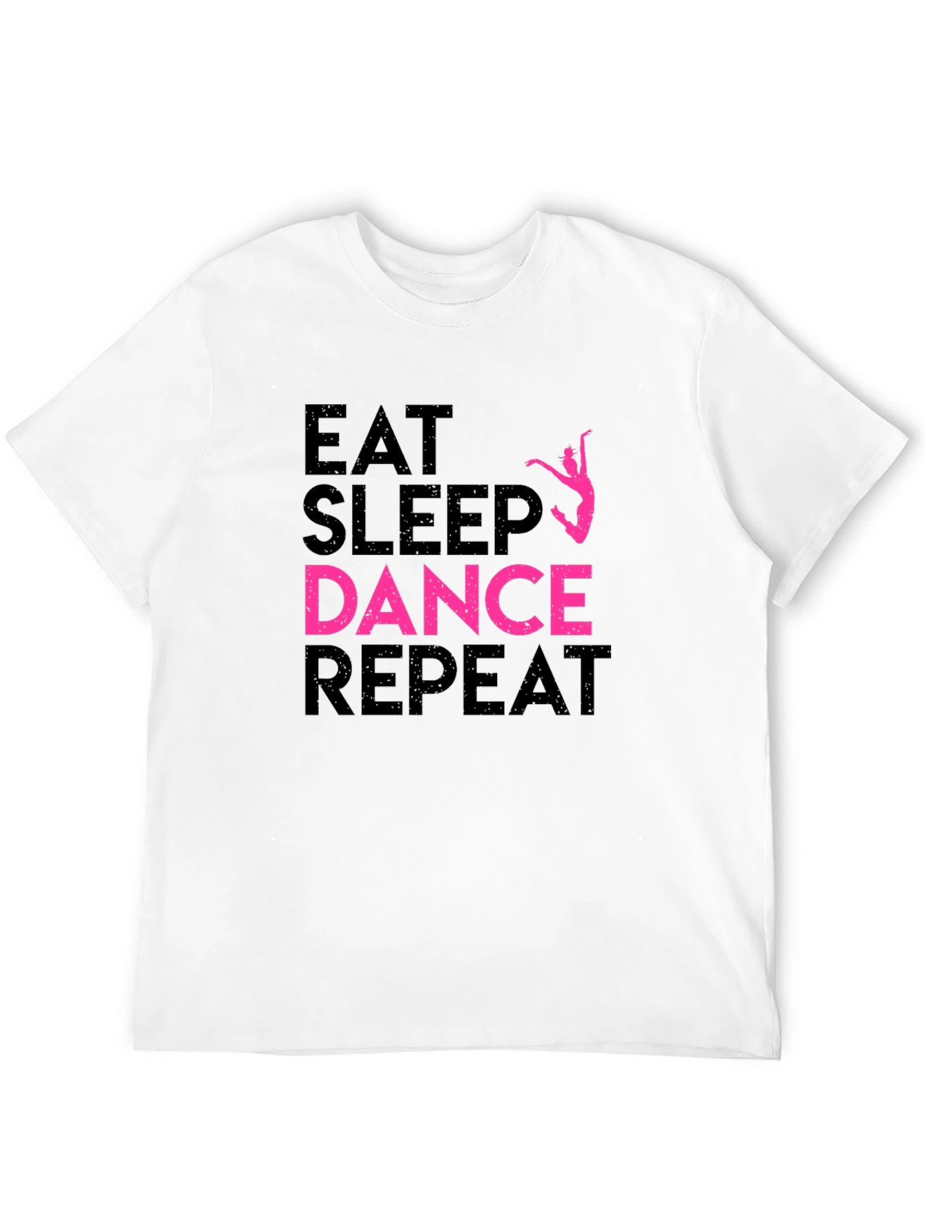 Eat Sleep Dance Repeat Black T-Shirt