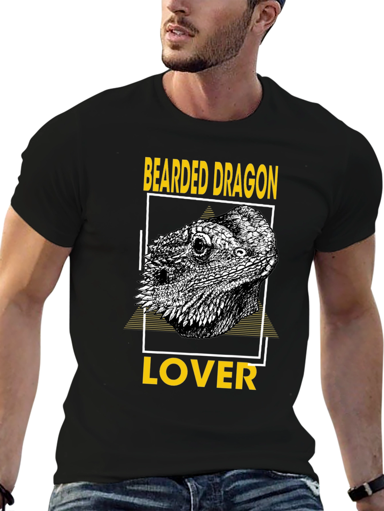 Bearded Dragon Lover T-Shirt - Reptile Pet Owner Tee