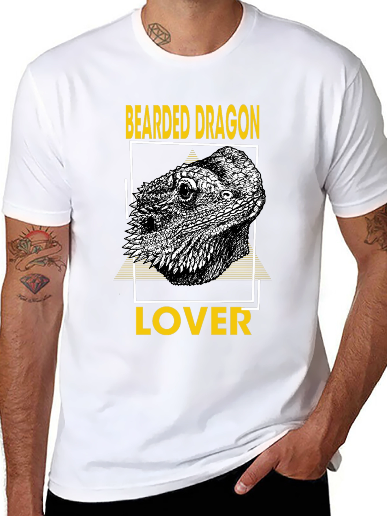 Bearded Dragon Lover T-Shirt - Reptile Pet Owner Tee