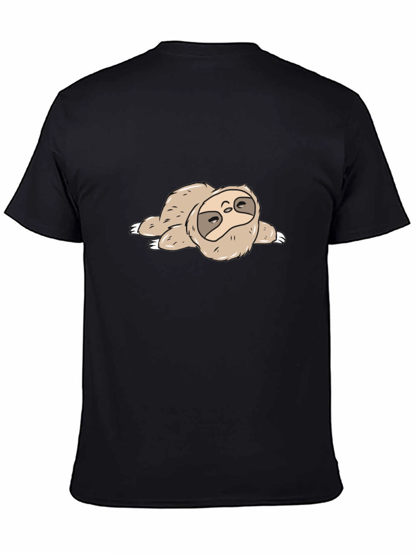 Lazy Sloth Graphic Tee - Comfy & Casual