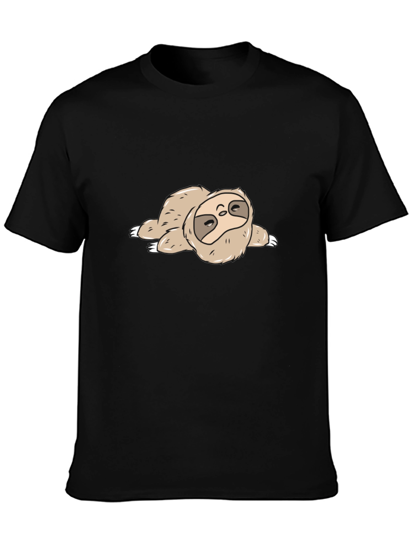 Lazy Sloth Graphic Tee - Comfy & Casual
