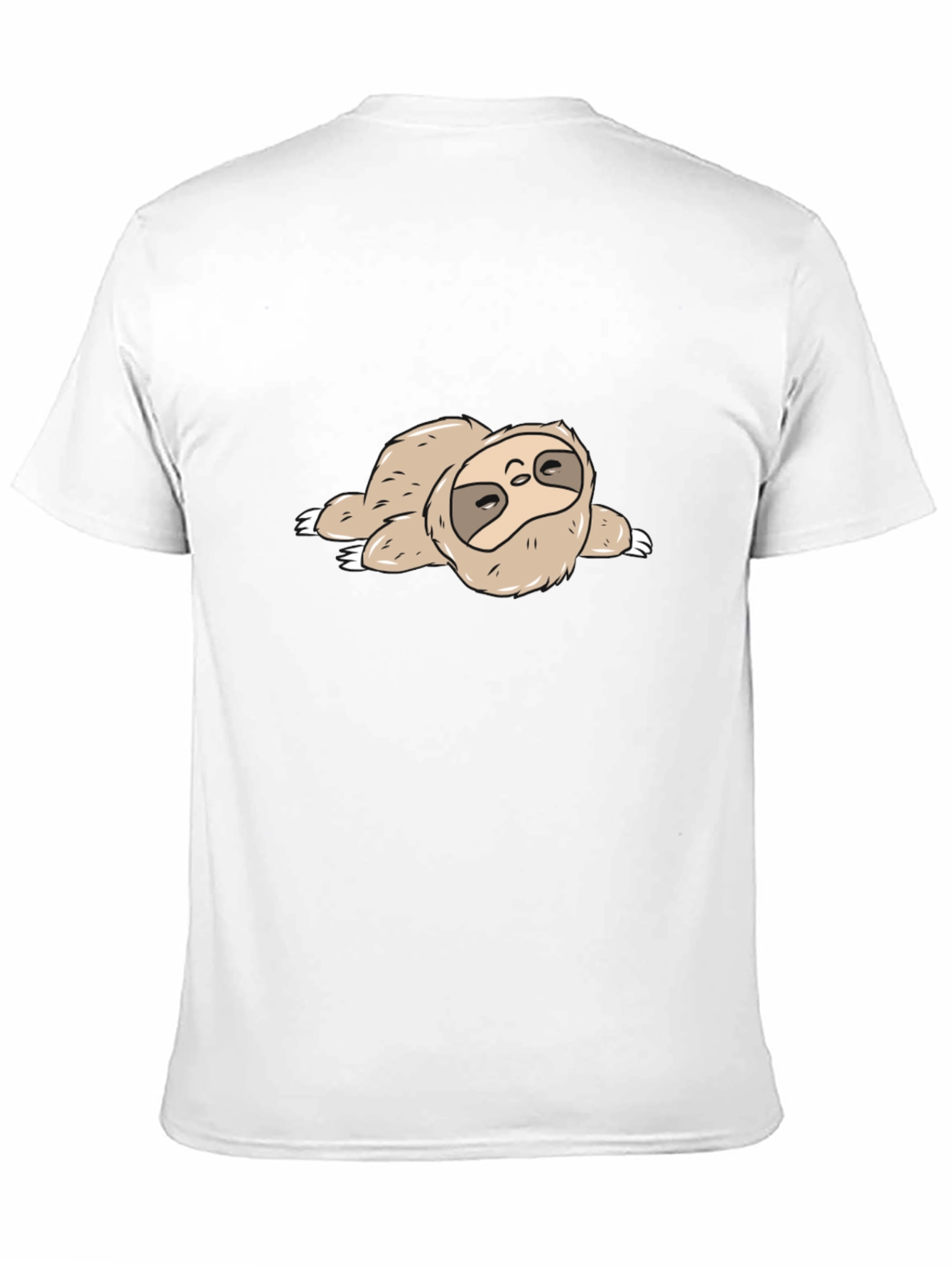 Lazy Sloth Graphic Tee - Comfy & Casual